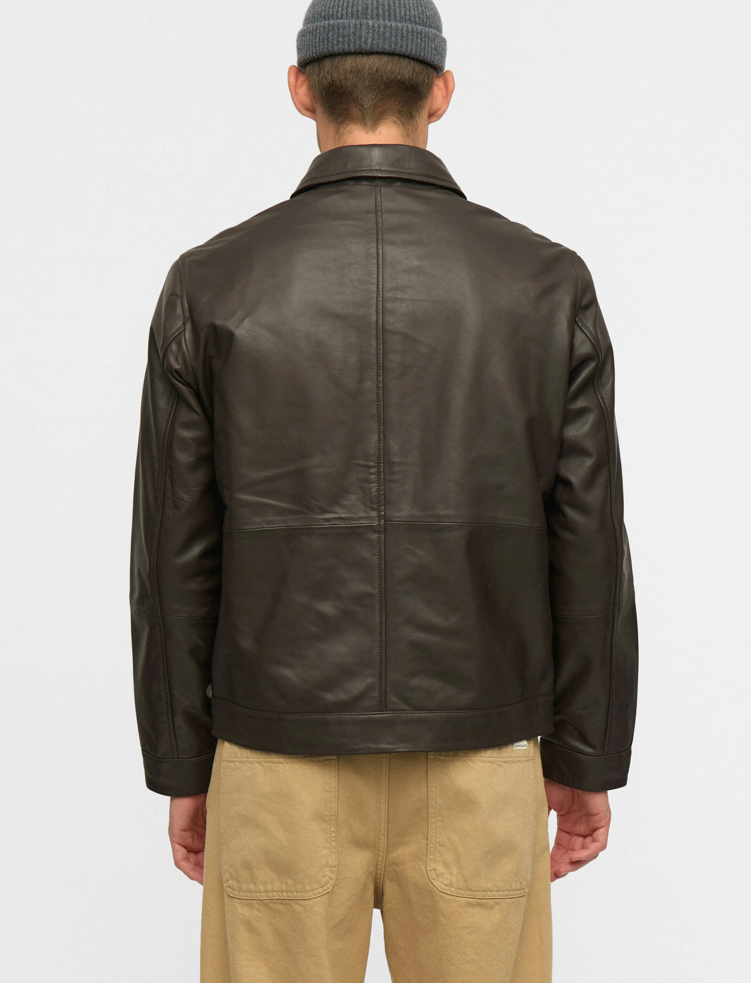 Anerkjendt Akcarl Leather Jacket skinnjackor herr – bild 6