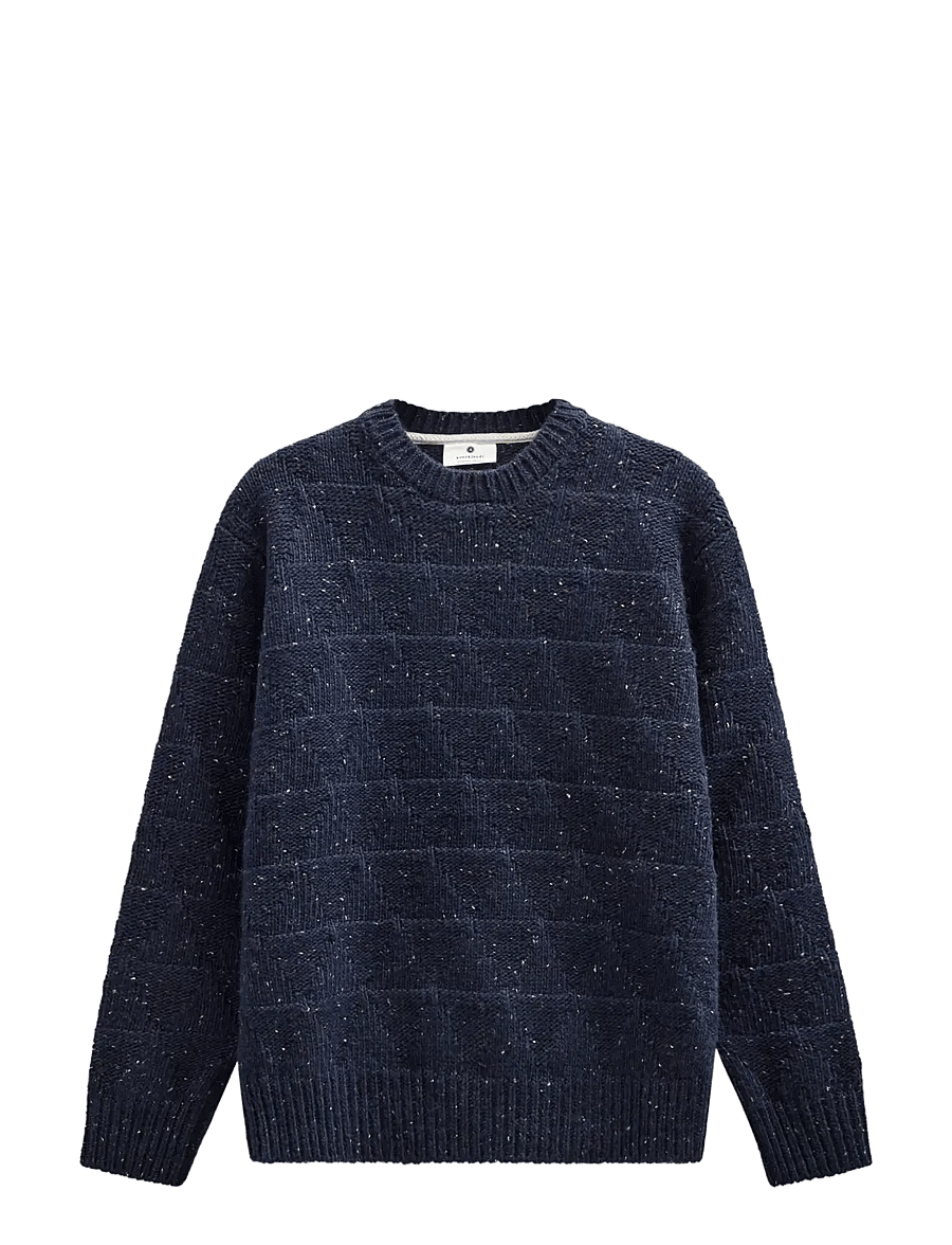 Anerkjendt - AKSINUS HEAVY WOOL KNIT - sky captain - 1