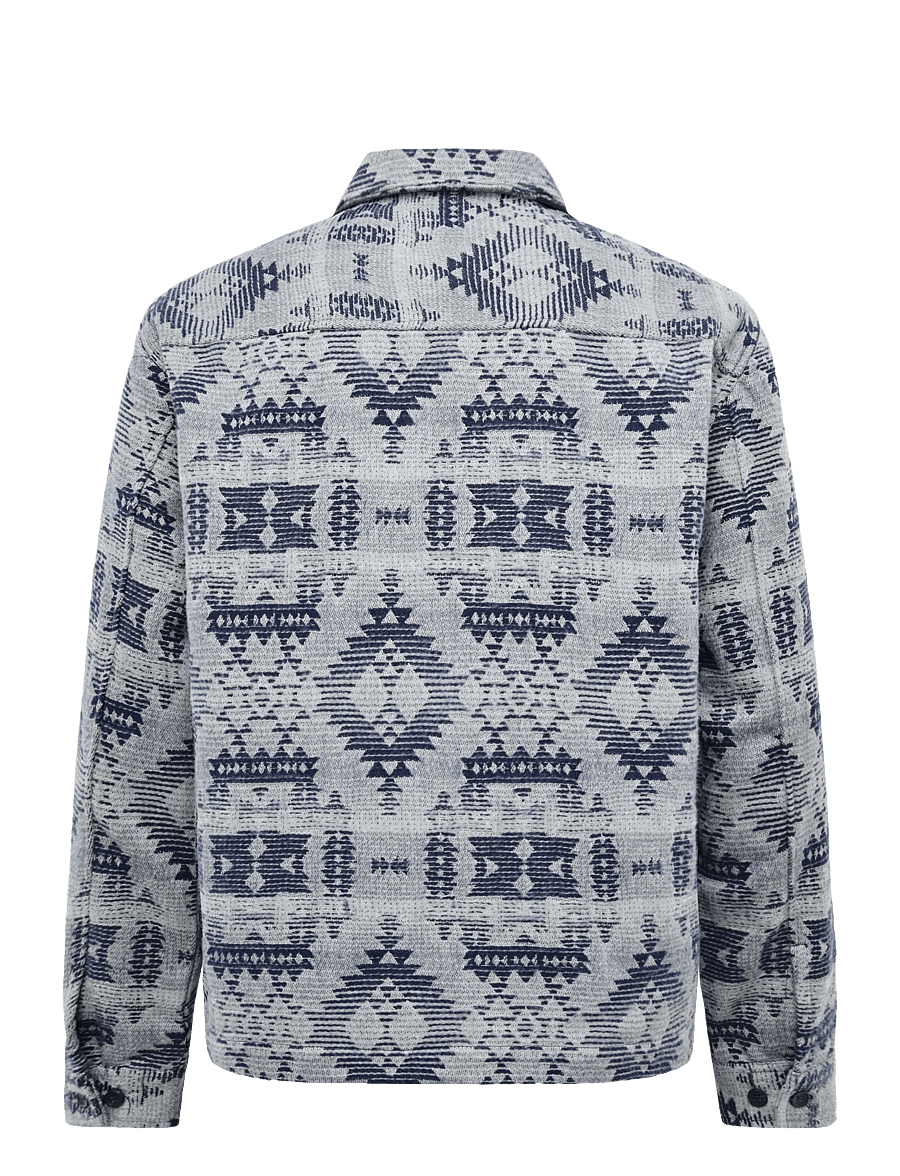 Anerkjendt - AKOTTO INKA OVERSHIRT - herbstjacken - sky captain - 1