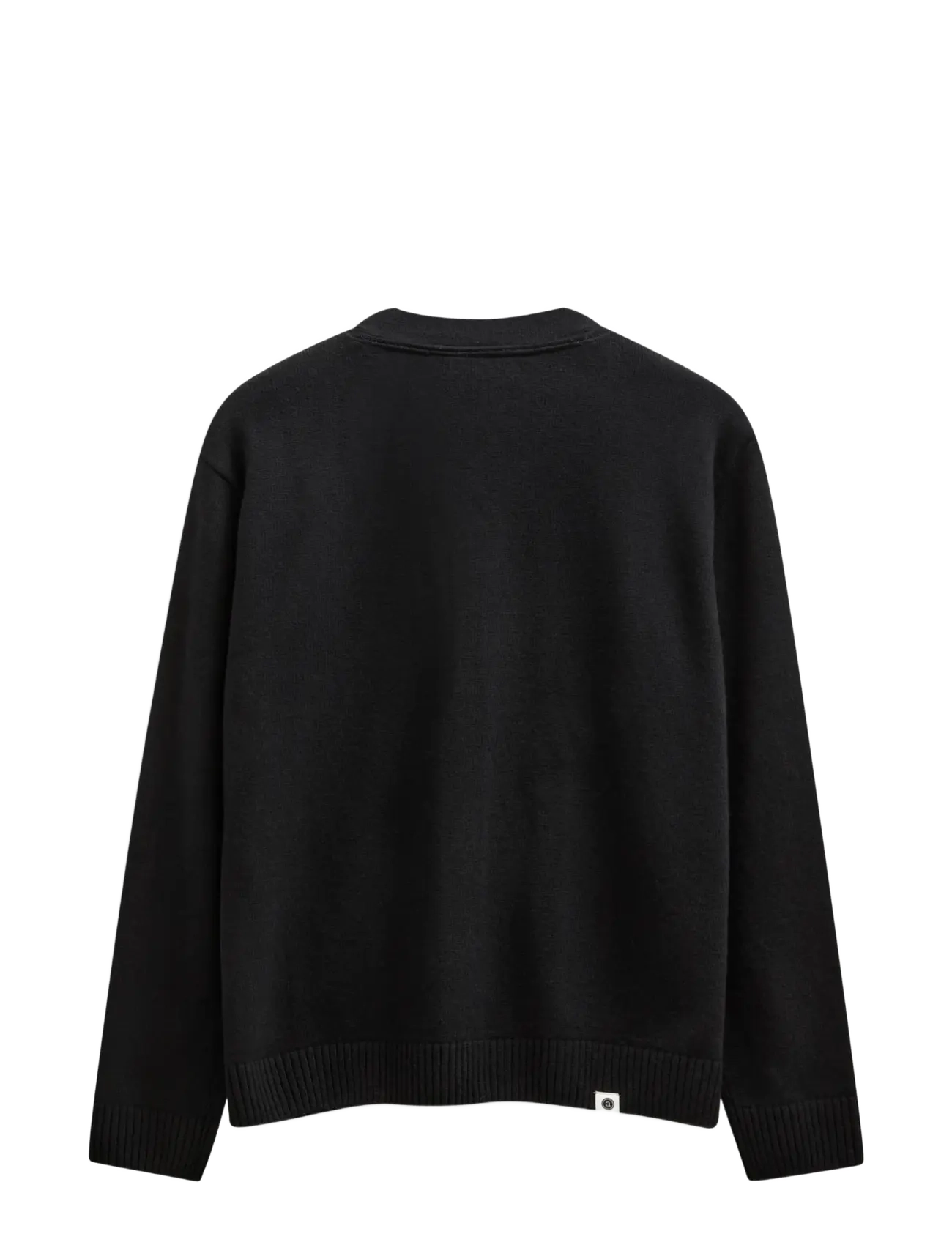 Anerkjendt AKSINUS MERINO CARDIGAN - Strickjacken - CAVIAR / black
