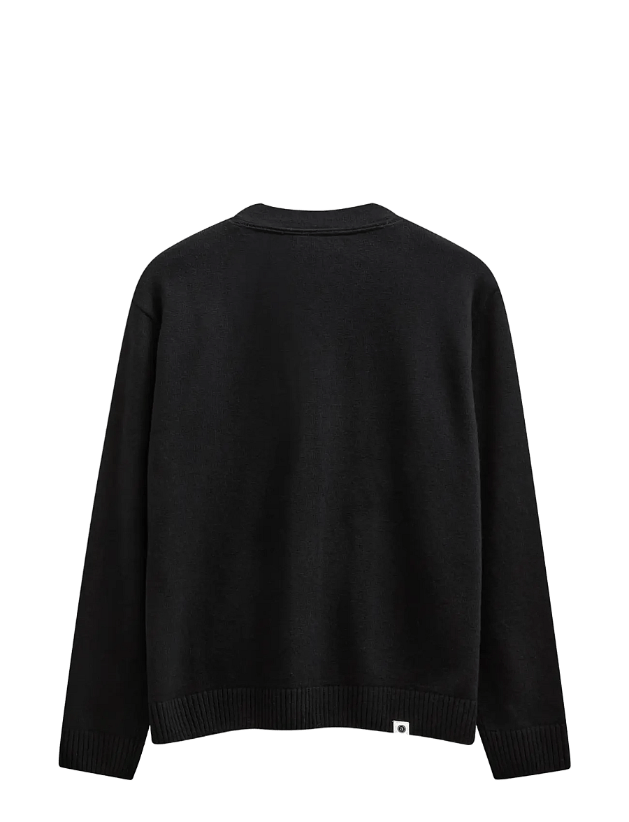 Anerkjendt - AKSINUS MERINO CARDIGAN - strickjacken - caviar - 1