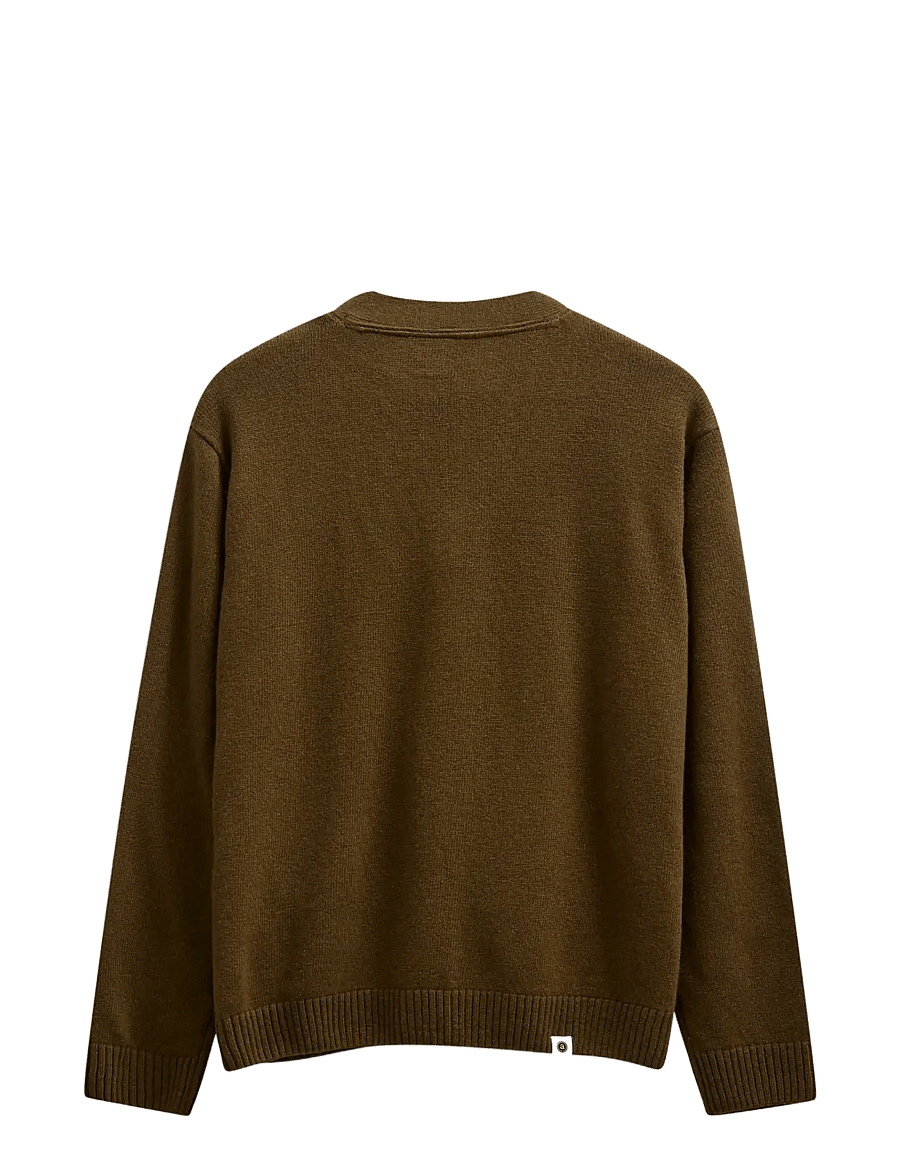 Anerkjendt - AKSINUS MERINO CARDIGAN - strickjacken - forest night - 2