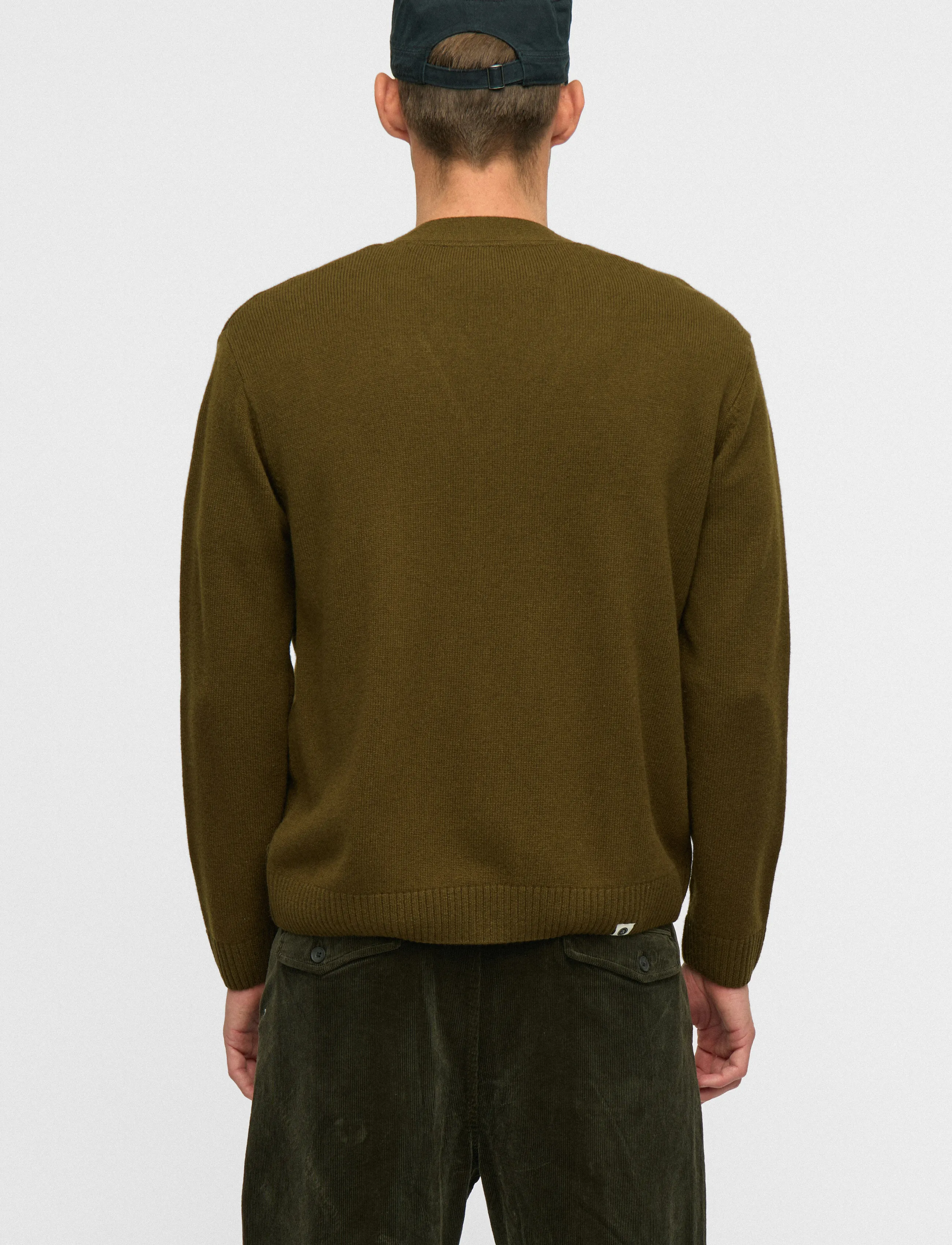Anerkjendt - AKSINUS MERINO CARDIGAN - strickjacken - forest night - 3
