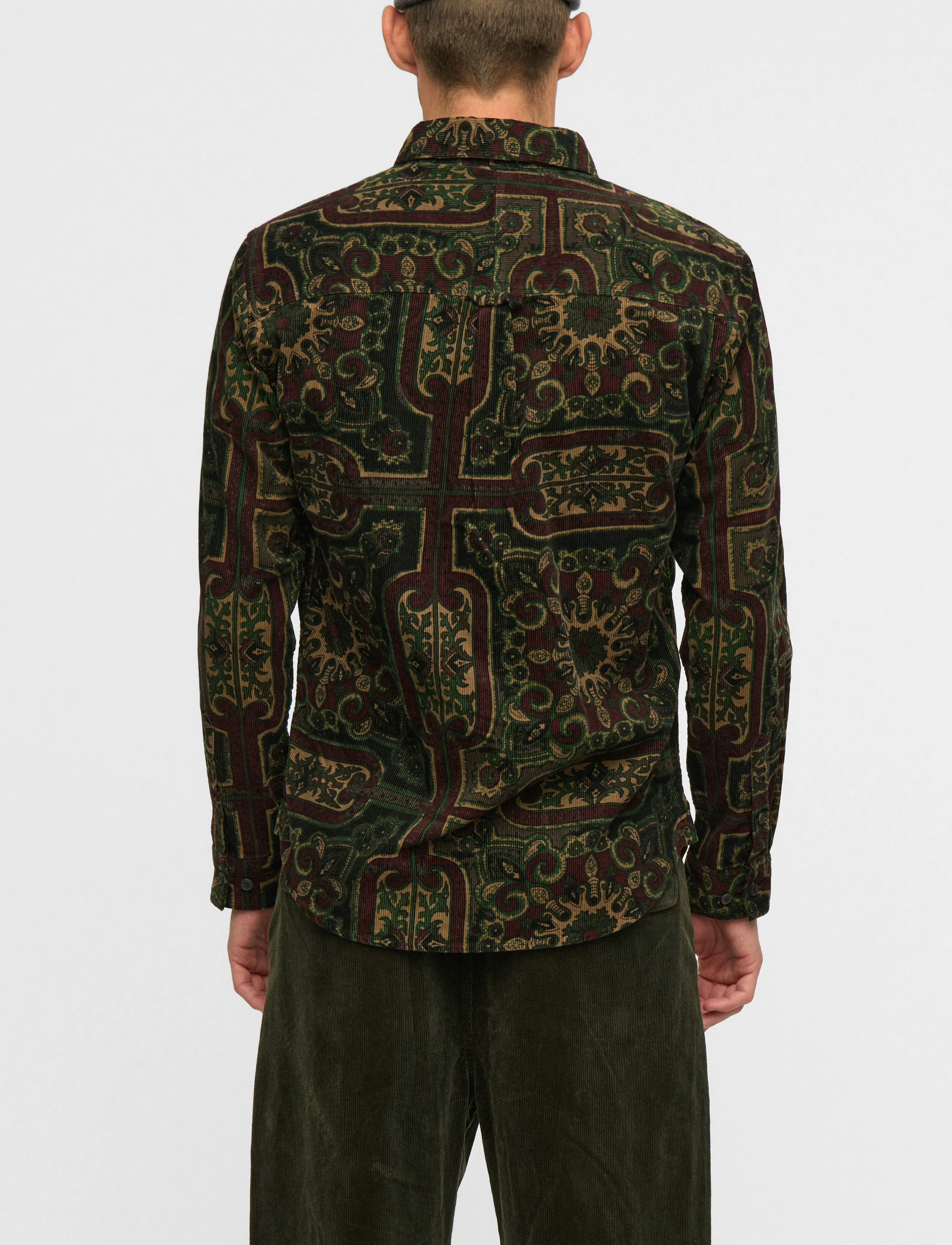 Anerkjendt Akleif Cord Jacq Ls Shirt manchesterskjortor herr – bild 6