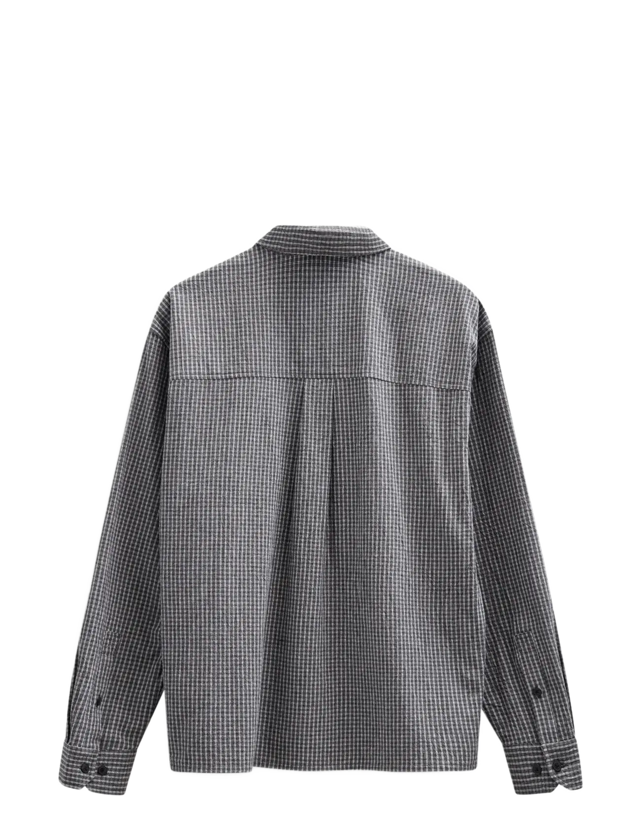 Anerkjendt - AKOTTO SMALL CHECK LS SHIRT - karierte hemden - caviar - 1