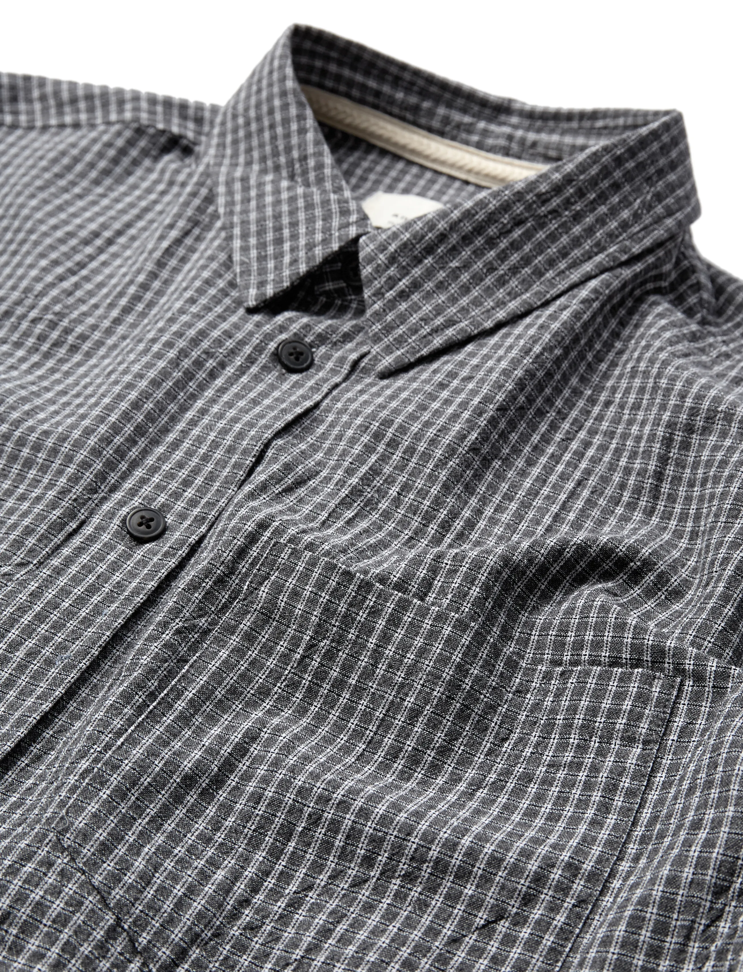 Anerkjendt - AKOTTO SMALL CHECK LS SHIRT - karierte hemden - caviar - 2