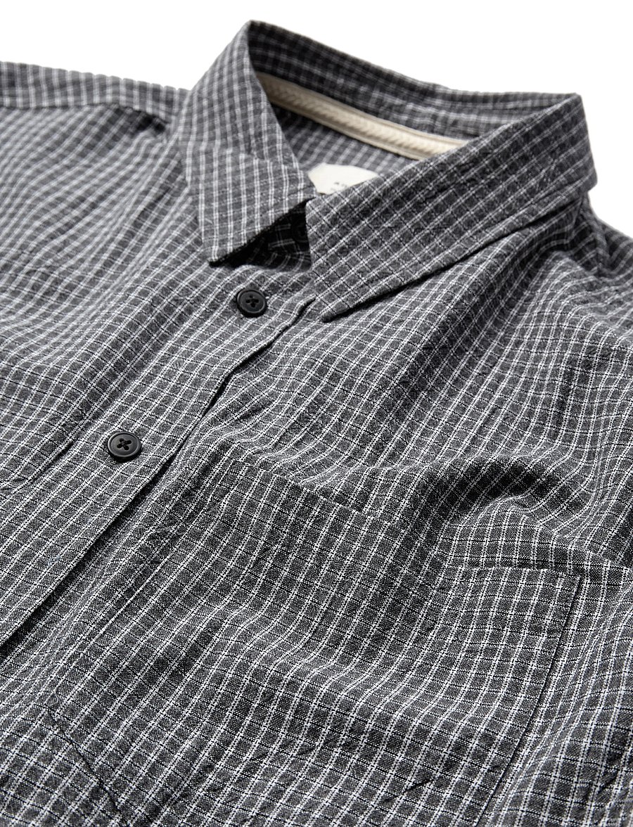 Anerkjendt - AKOTTO SMALL CHECK LS SHIRT - karierte hemden - caviar - 2