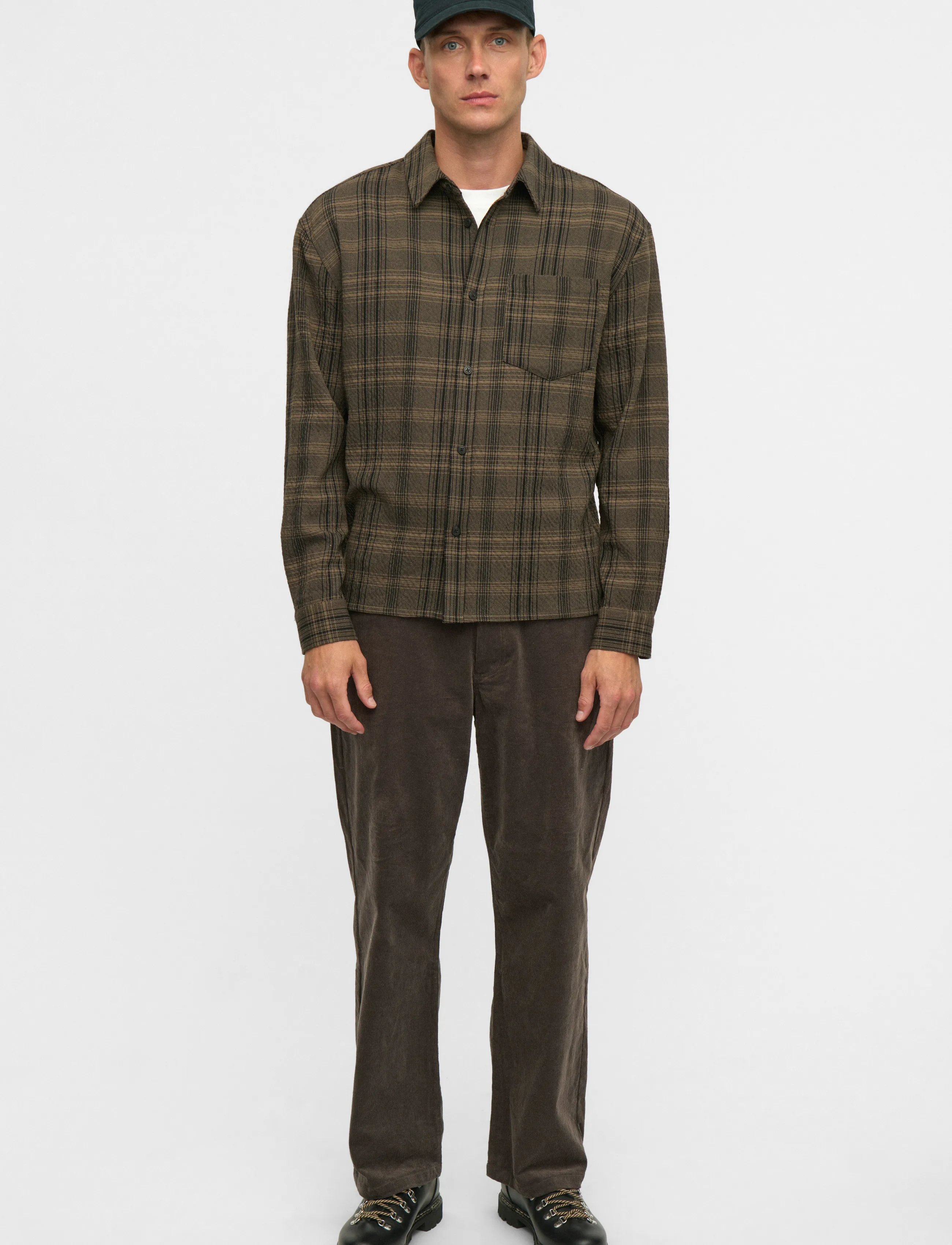 Anerkjendt Akotto Check3 Ls Shirt casual skjortor herr – bild 5