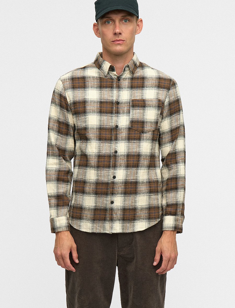 Anerkjendt - AKLEIF FLANNEL CHECK5 - flanell-hemden - delicioso - 5