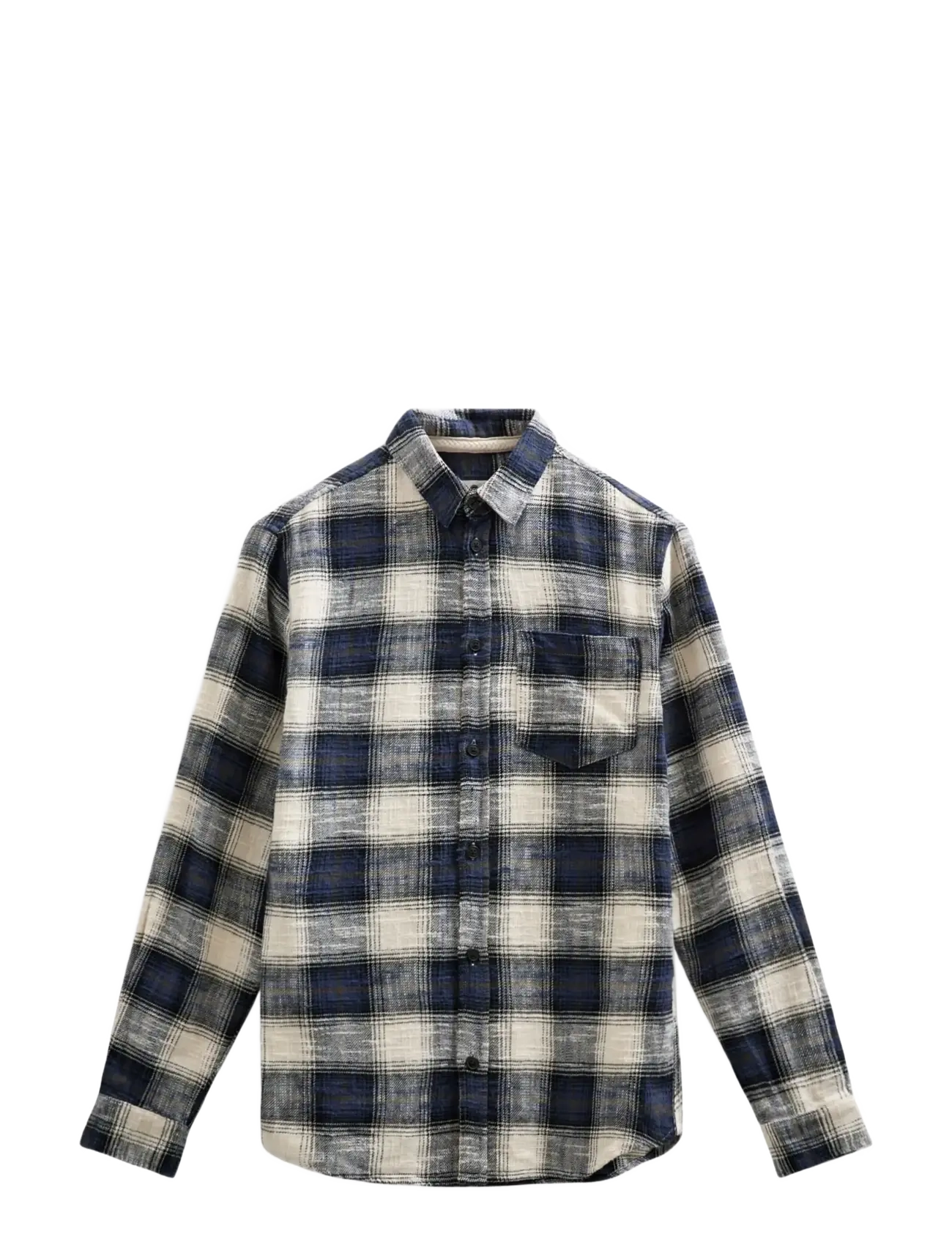 Anerkjendt - AKLEIF FLANNEL CHECK5 - flannel-skjorter - sky captain - 1