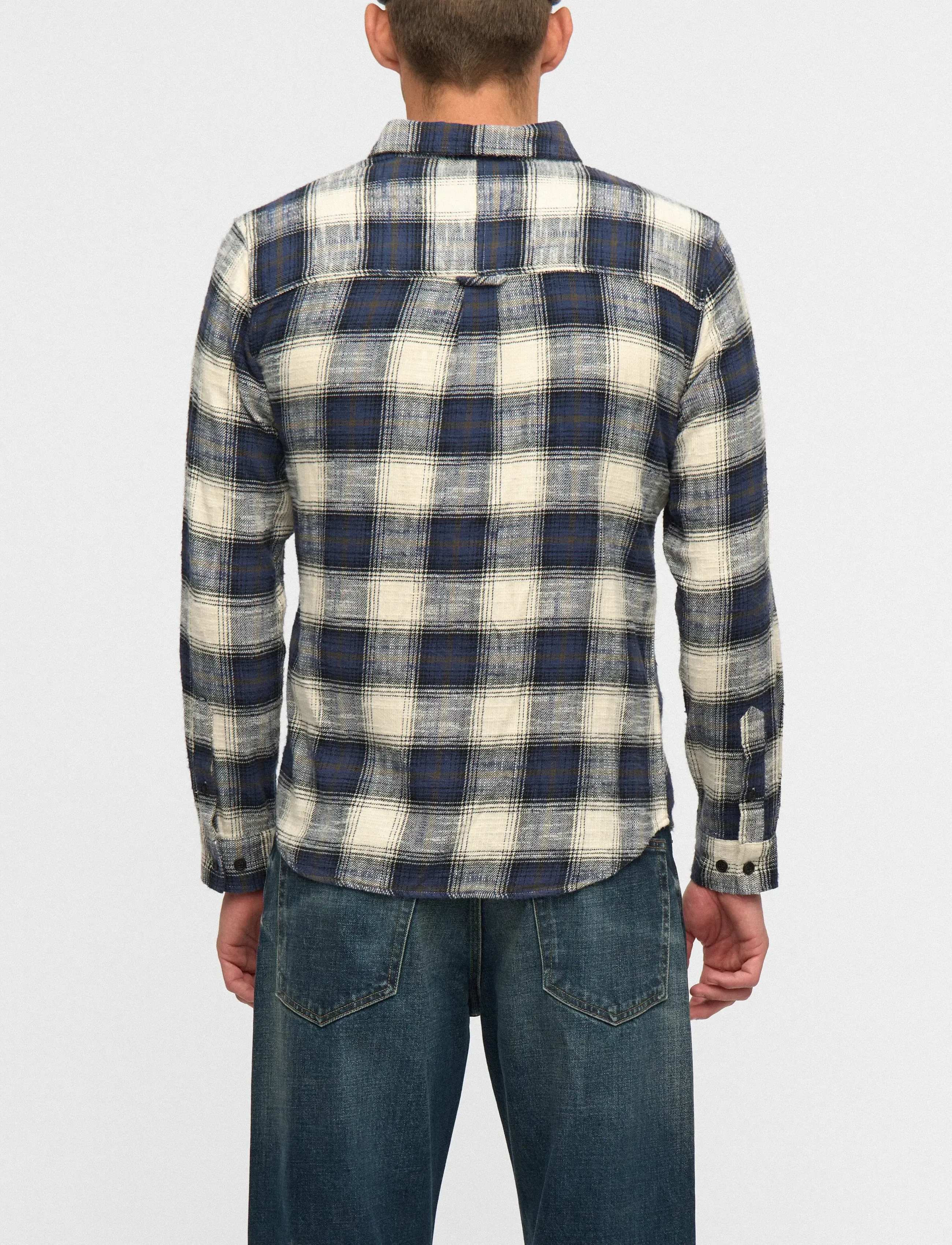 Anerkjendt Akleif Flannel Check5 rutiga skjortor herr – bild 6