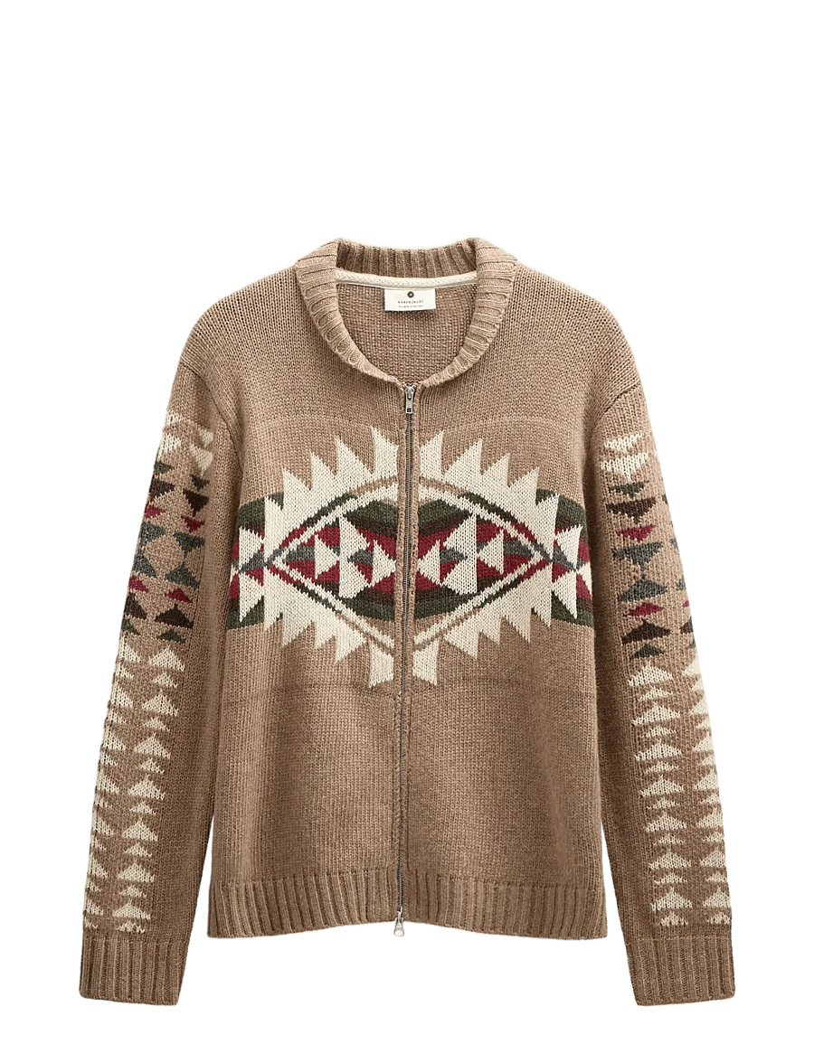 Anerkjendt - AKSINUS JACQ ZIP CARDIGAN - ermine - 1