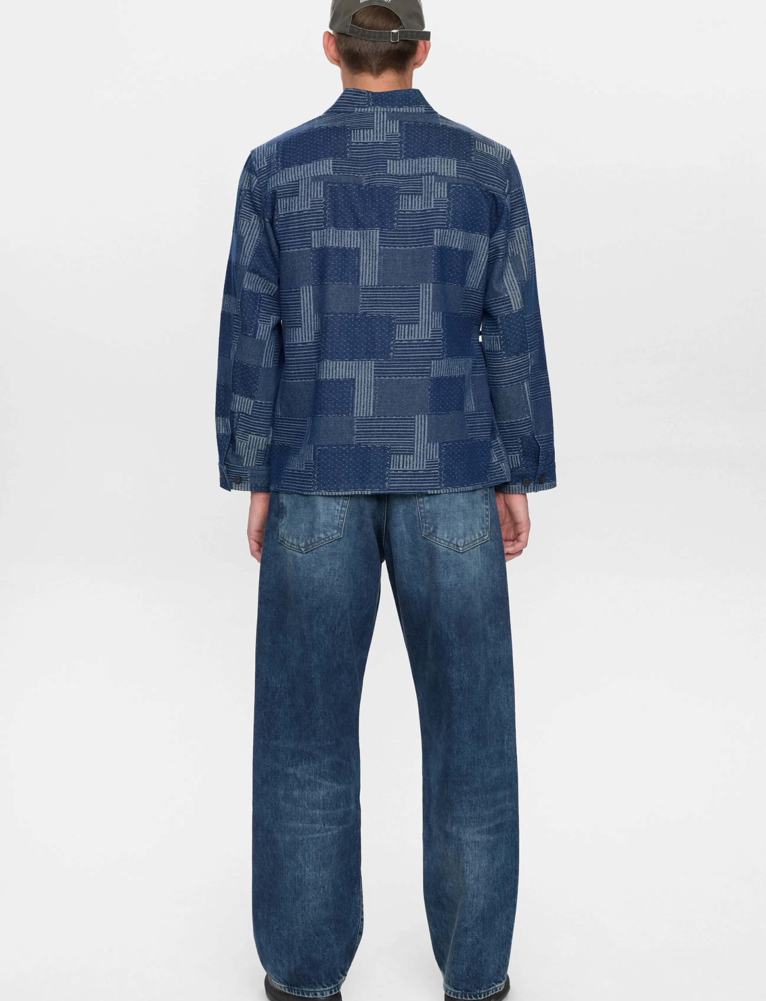 Anerkjendt - AKJESPER INDIGO KIMONO - sky captain - 3