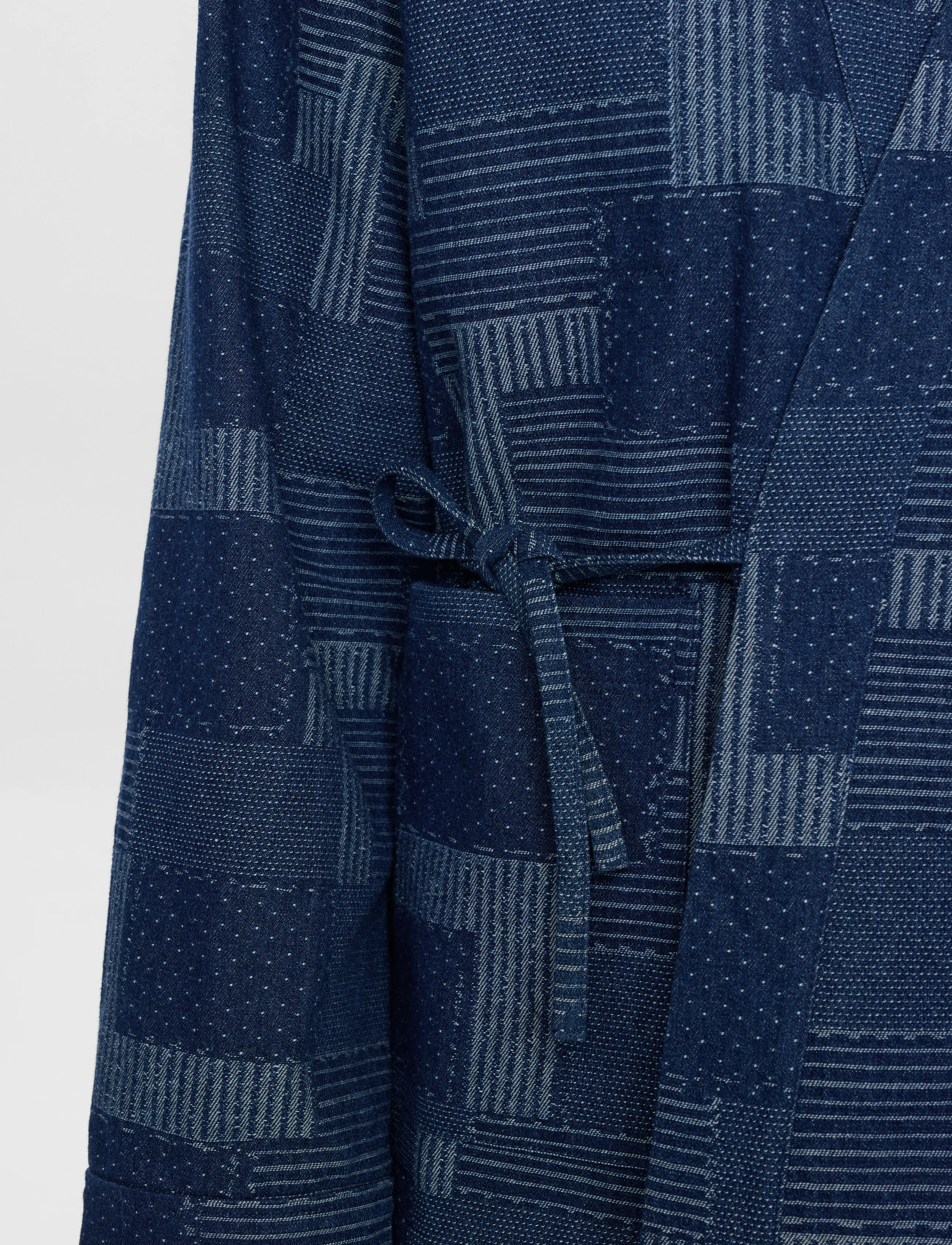 Anerkjendt - AKJESPER INDIGO KIMONO - kurtki jesienne - sky captain - 5