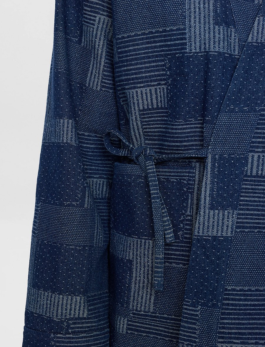 Anerkjendt - AKJESPER INDIGO KIMONO - kurtki jesienne - sky captain - 5