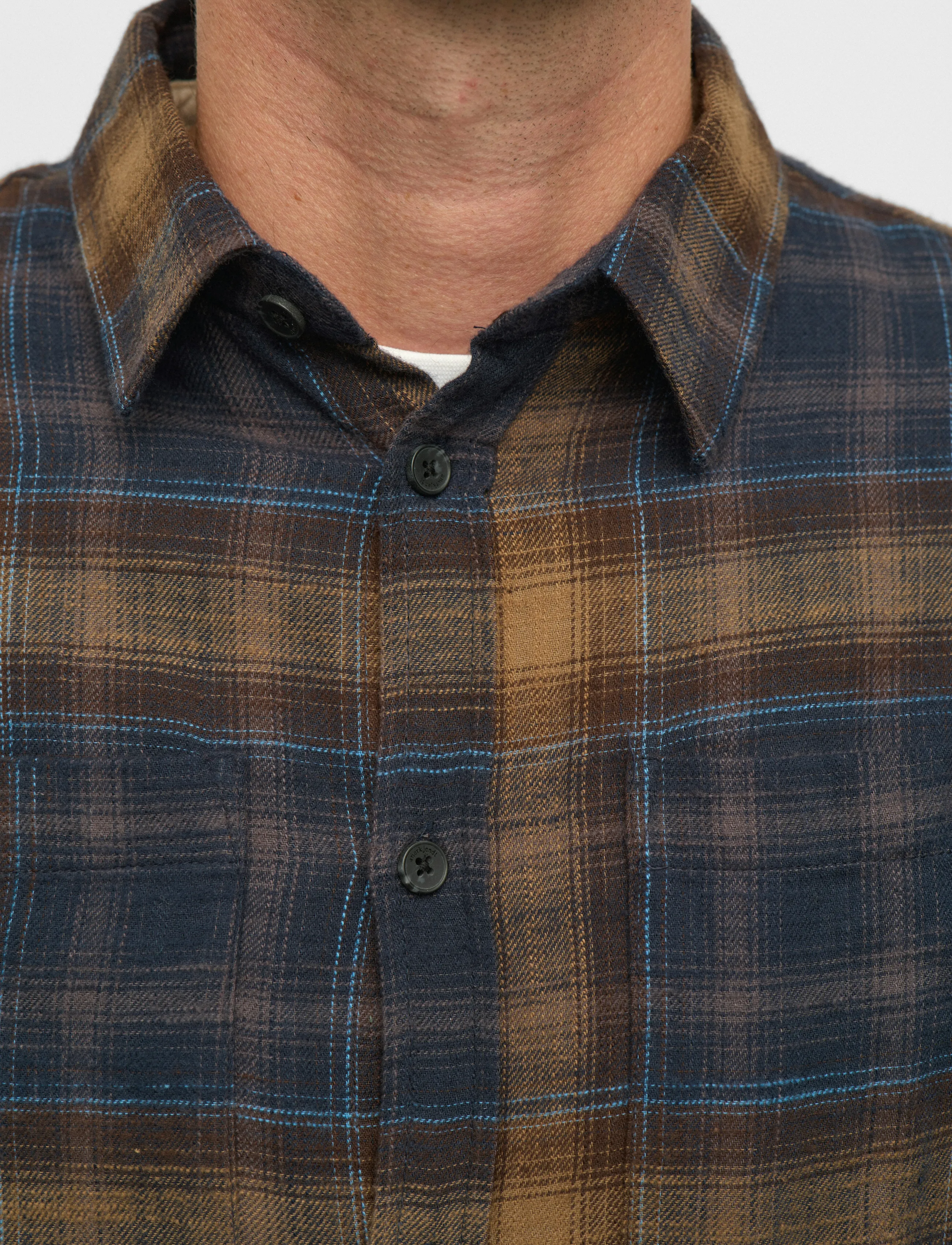 Anerkjendt Akleif Flannel Check5 Ls Shirt rutiga skjortor herr – bild 2