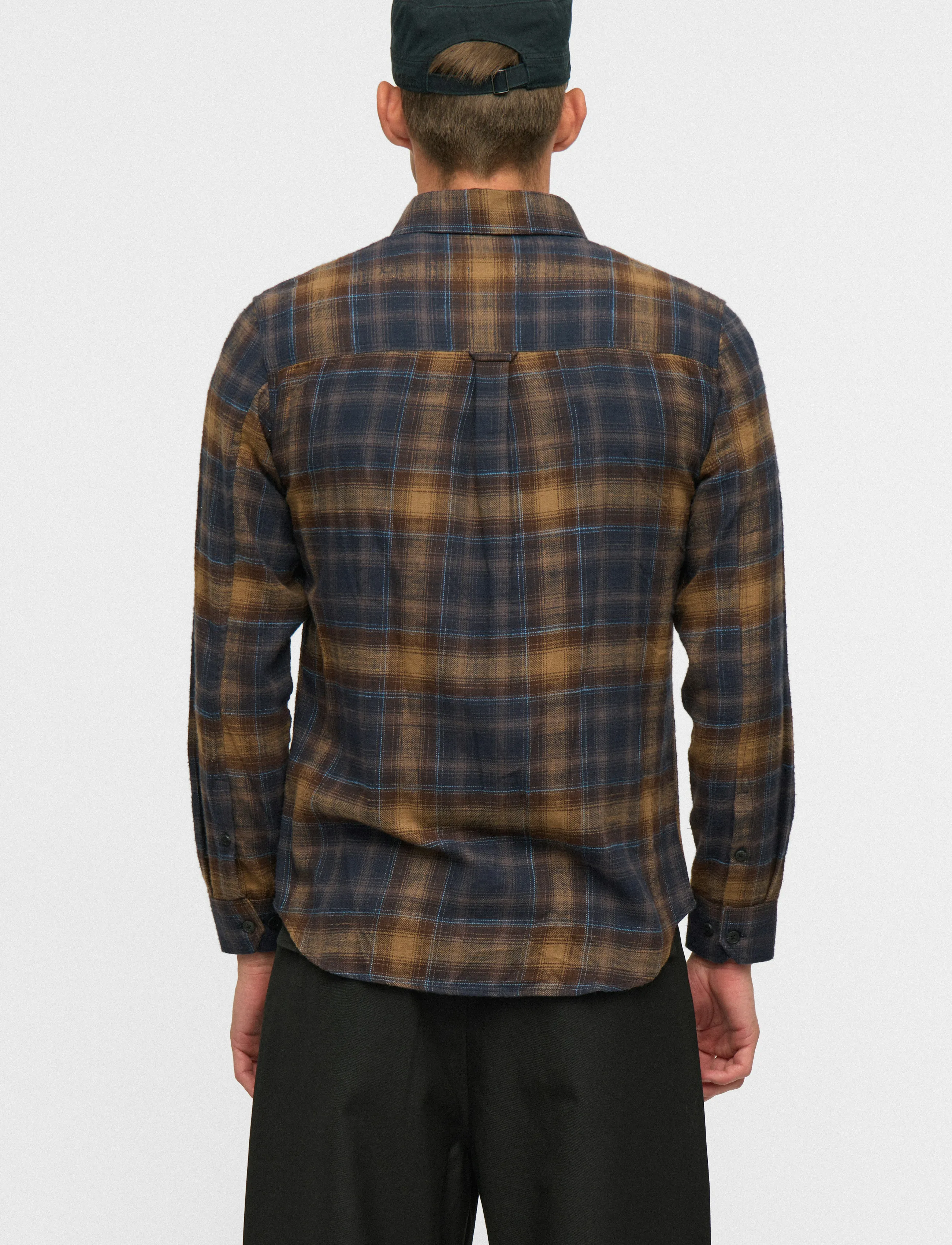Anerkjendt Akleif Flannel Check5 Ls Shirt rutiga skjortor herr – bild 6