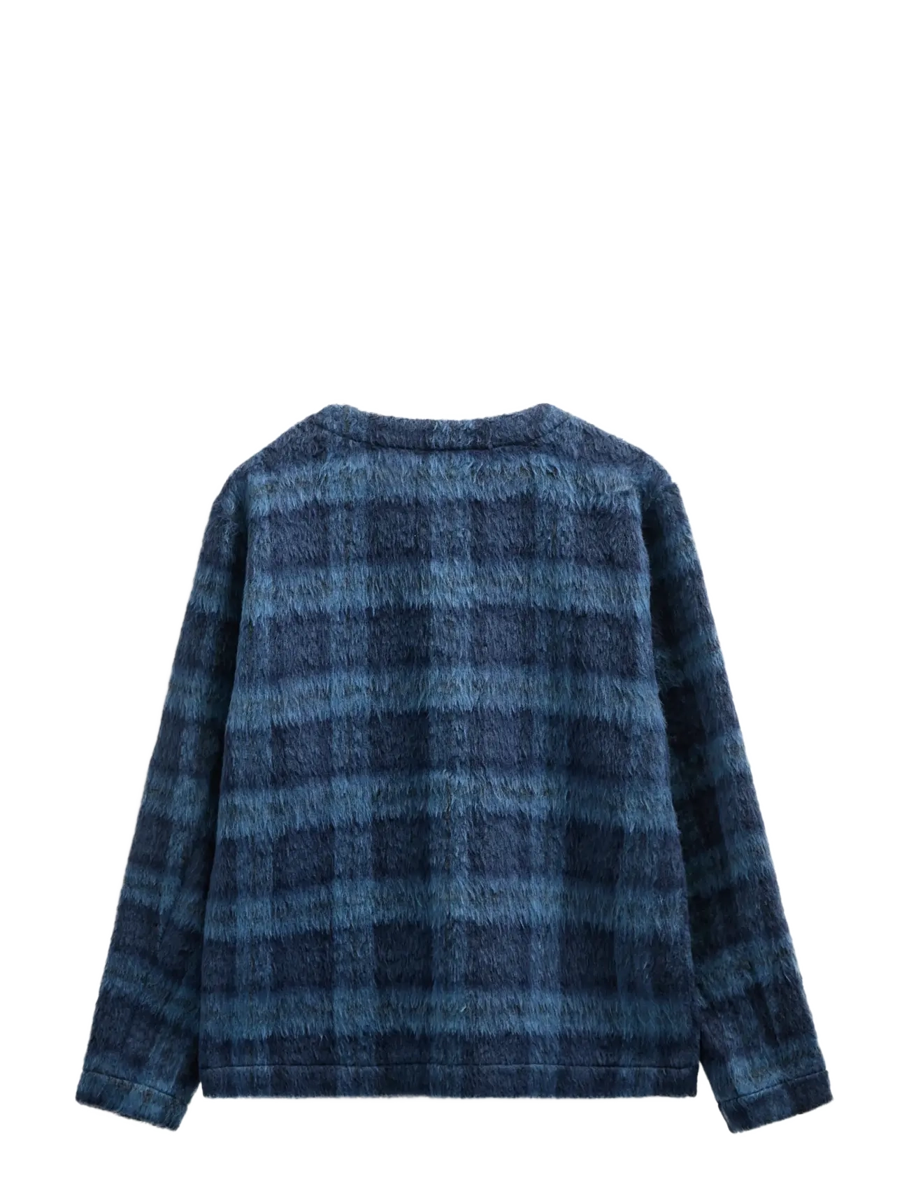 Anerkjendt - AKDAN HEAVY TWILL CHECK OVERSHIRT - kollektioner - estate blue - 1
