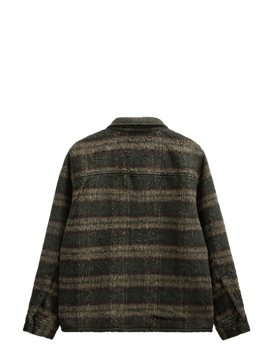 Anerkjendt - AKOSCAR HEAVY TWILL CHECK OVERSHIRT - joped - forest night - 0