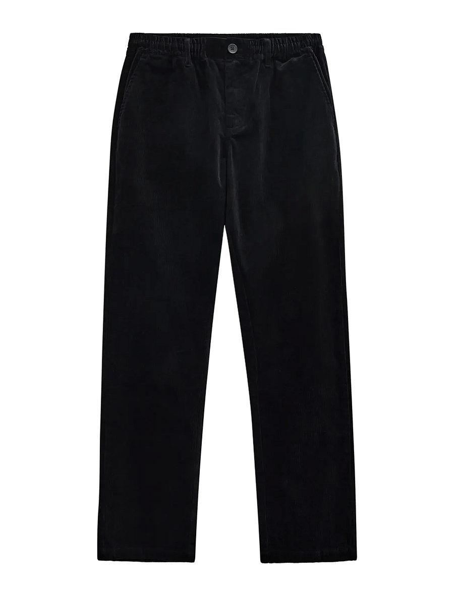 Anerkjendt - AKJAN ELASTIC CORD PANTS - casual byxor - caviar - 1