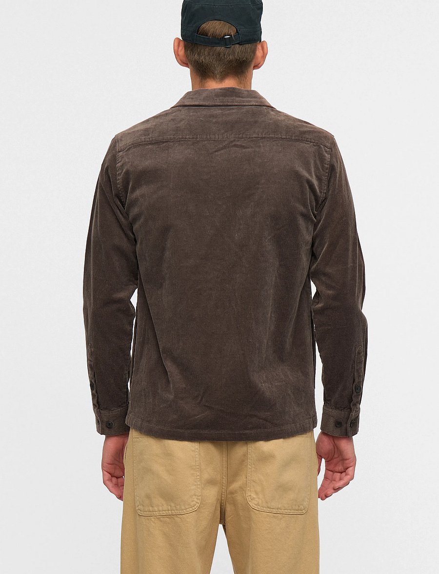 Anerkjendt - AKOSCAR CORD OVERSHIRT - Überhemden - magnet - 3