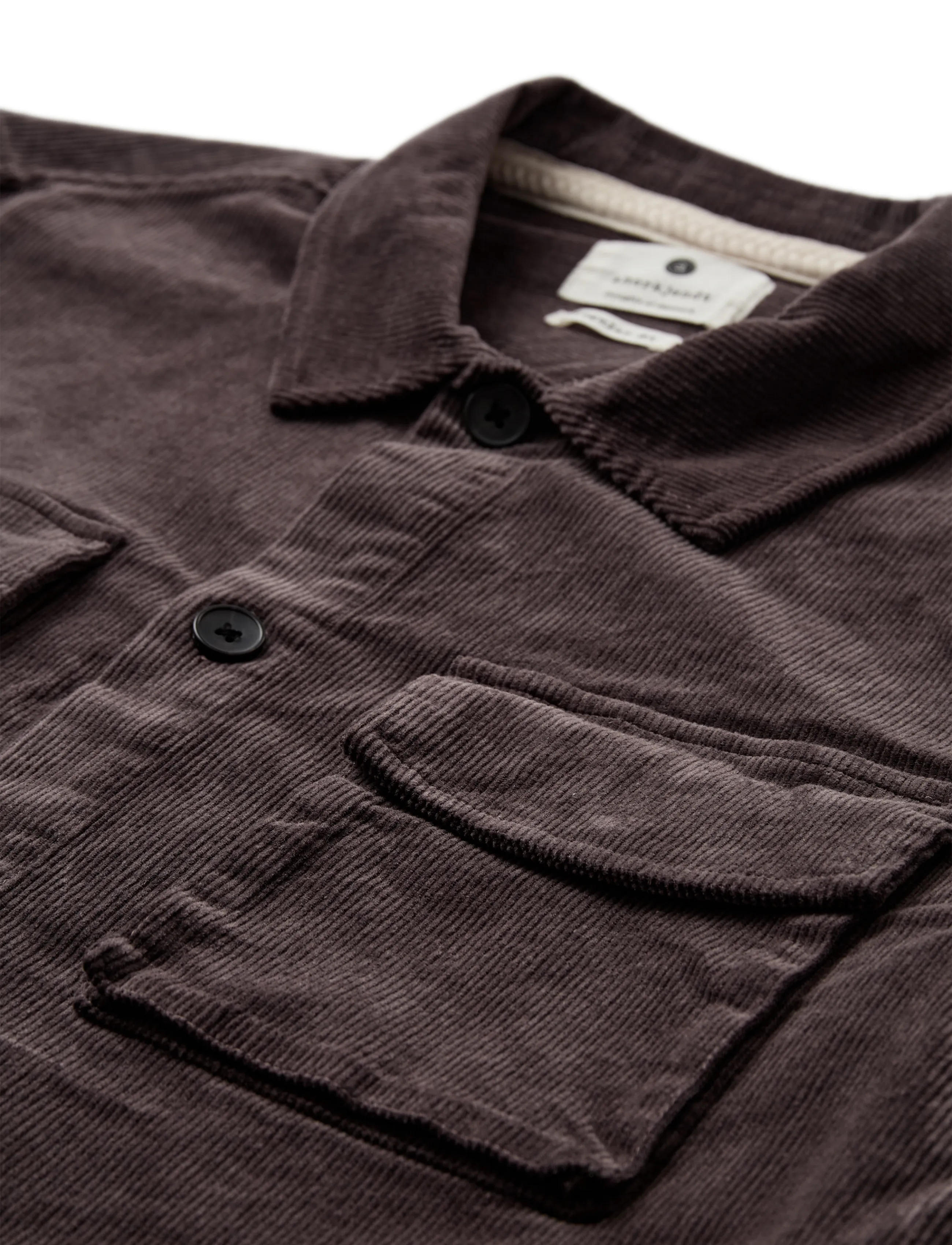 Anerkjendt - AKOSCAR CORD OVERSHIRT - kollektioner - magnet - 4