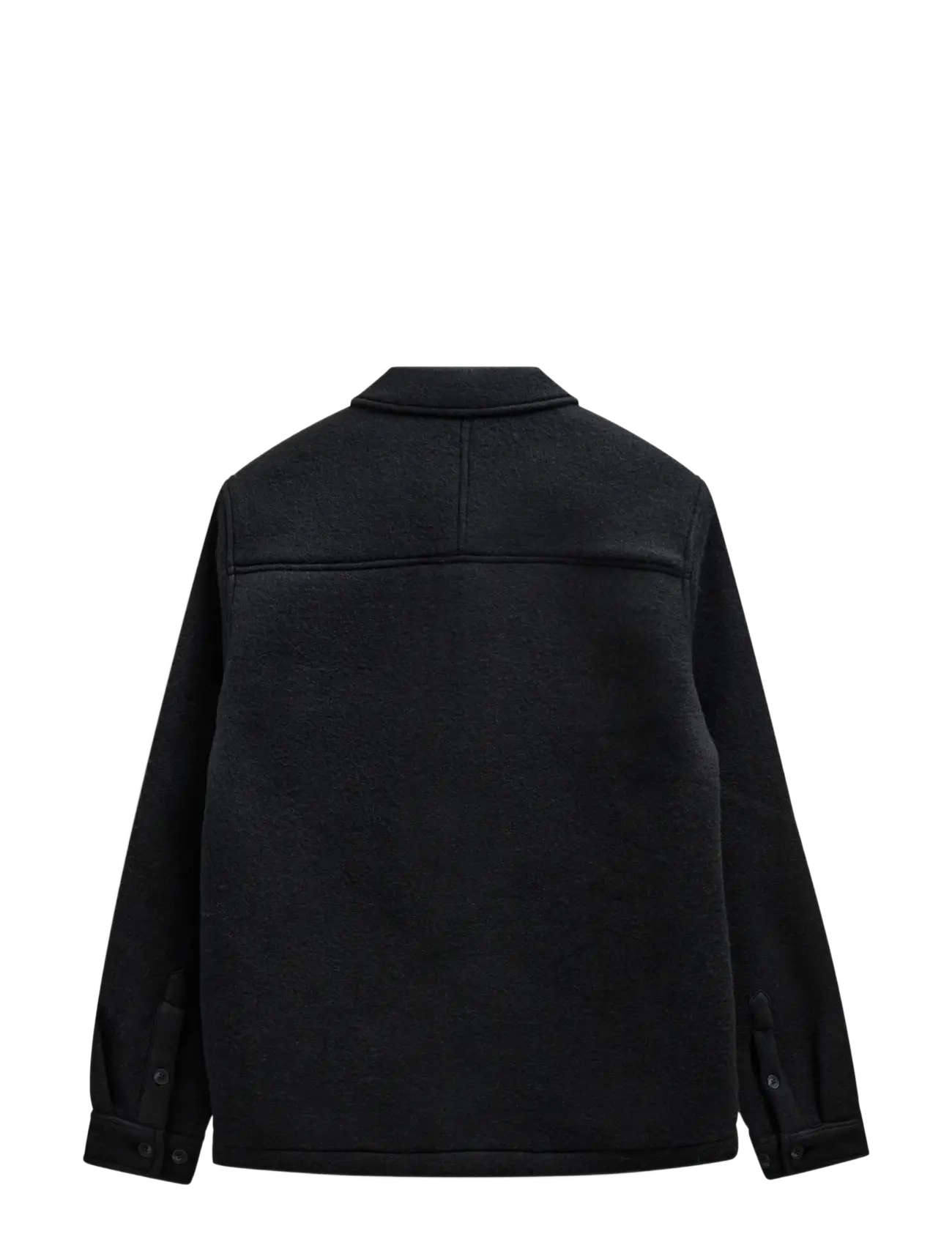 Anerkjendt - AKHANKY BOILED WOOL OVERSHIRT - Überhemden - caviar - 2