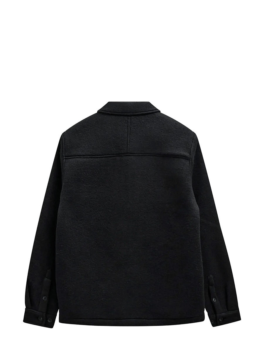 Anerkjendt - AKHANKY BOILED WOOL OVERSHIRT - Überhemden - caviar - 2