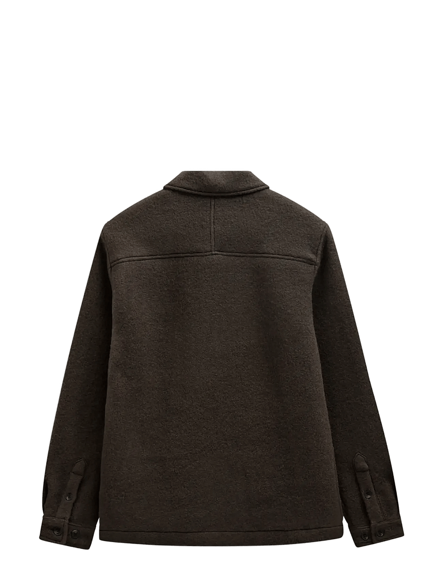 Anerkjendt - AKHANKY BOILED WOOL OVERSHIRT - overshirts - delicioso - 2