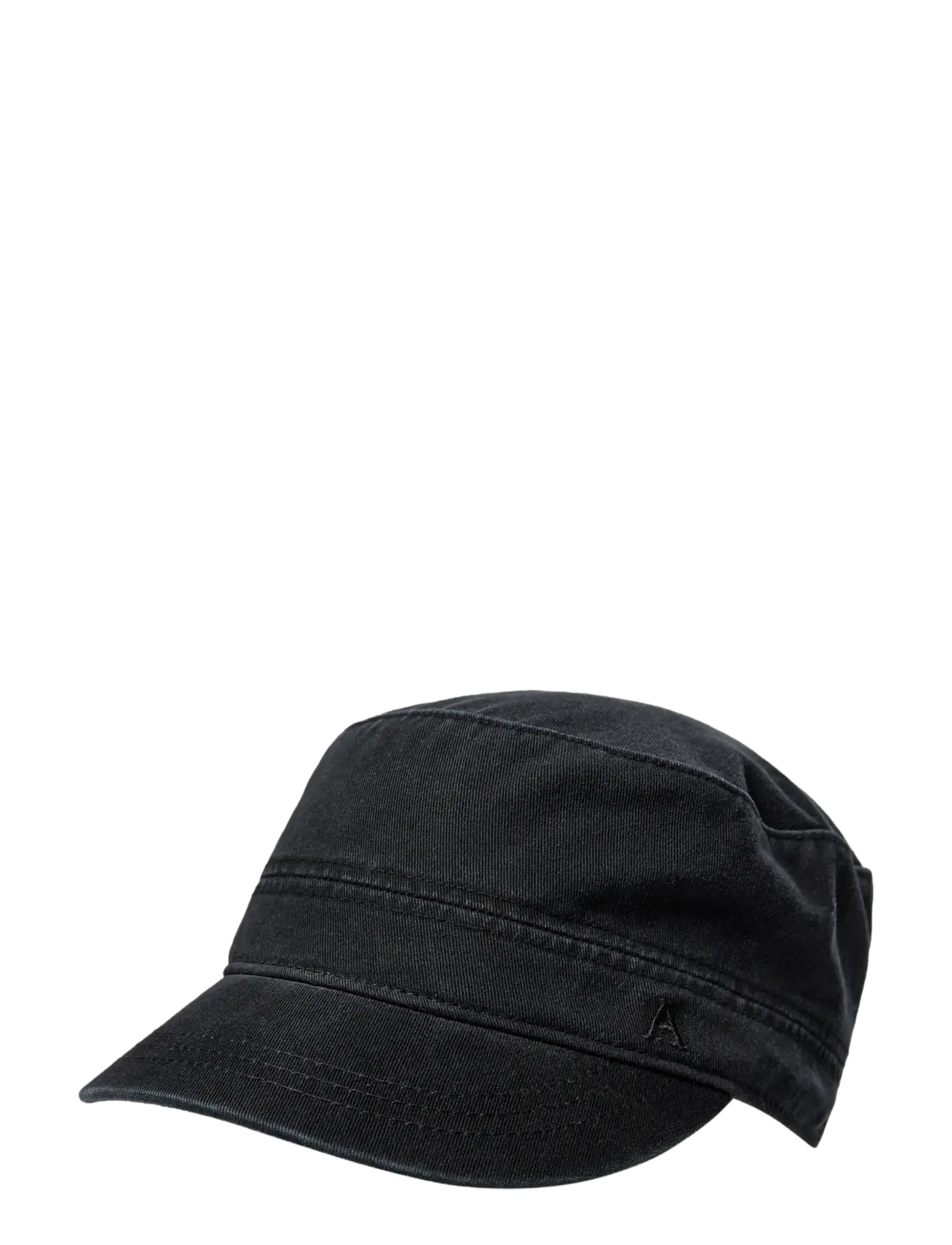 Anerkjendt AKRAZZ SMALL A LOGO CAP - Mütsid ja nokamütsid - CAVIAR / black