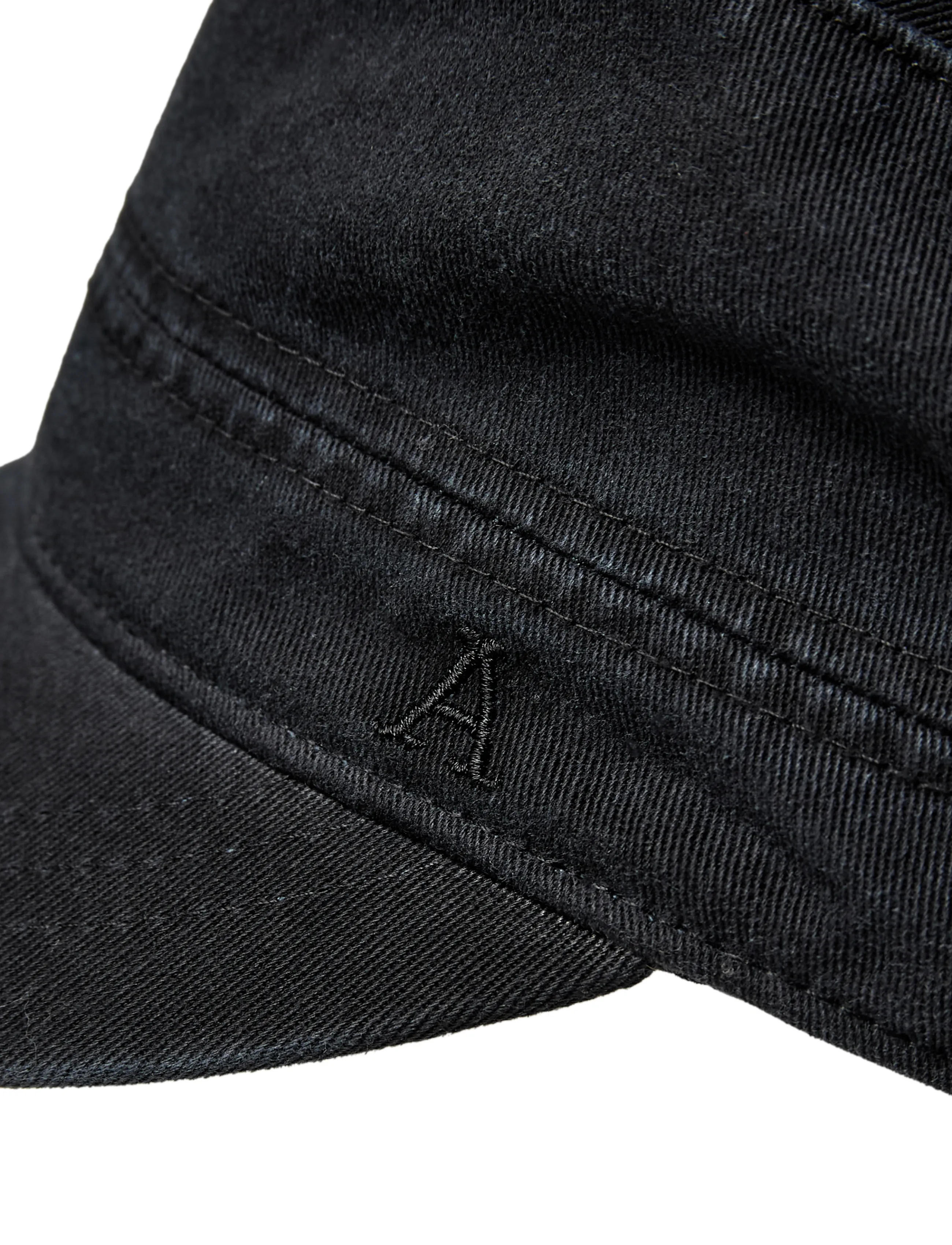 Anerkjendt - AKRAZZ SMALL A LOGO CAP - nokamütsid - caviar - 2