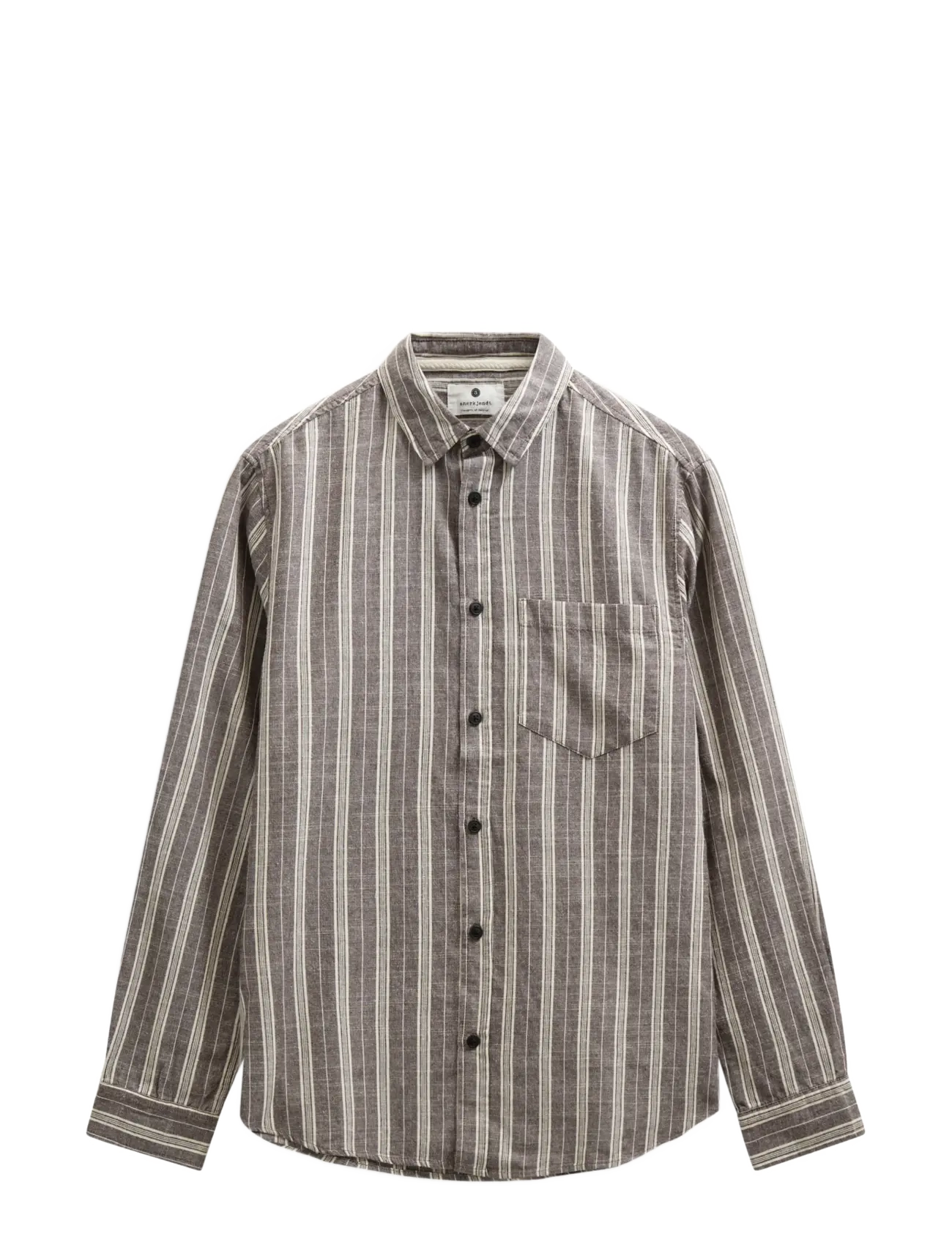 Anerkjendt - AKLEIF STRIPE2 LS SHIRT - gestreifte hemden - delicioso - 1