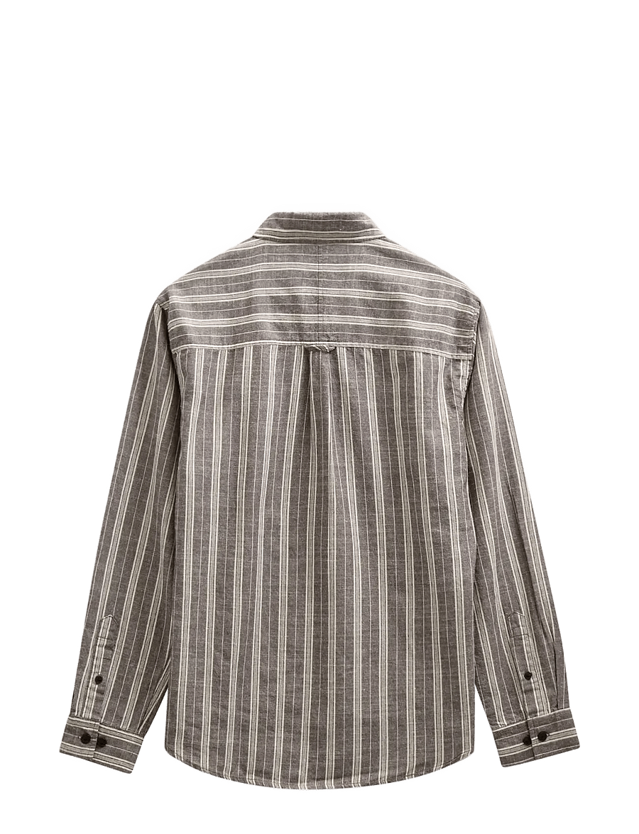 Anerkjendt - AKLEIF STRIPE2 LS SHIRT - gestreifte hemden - delicioso - 2