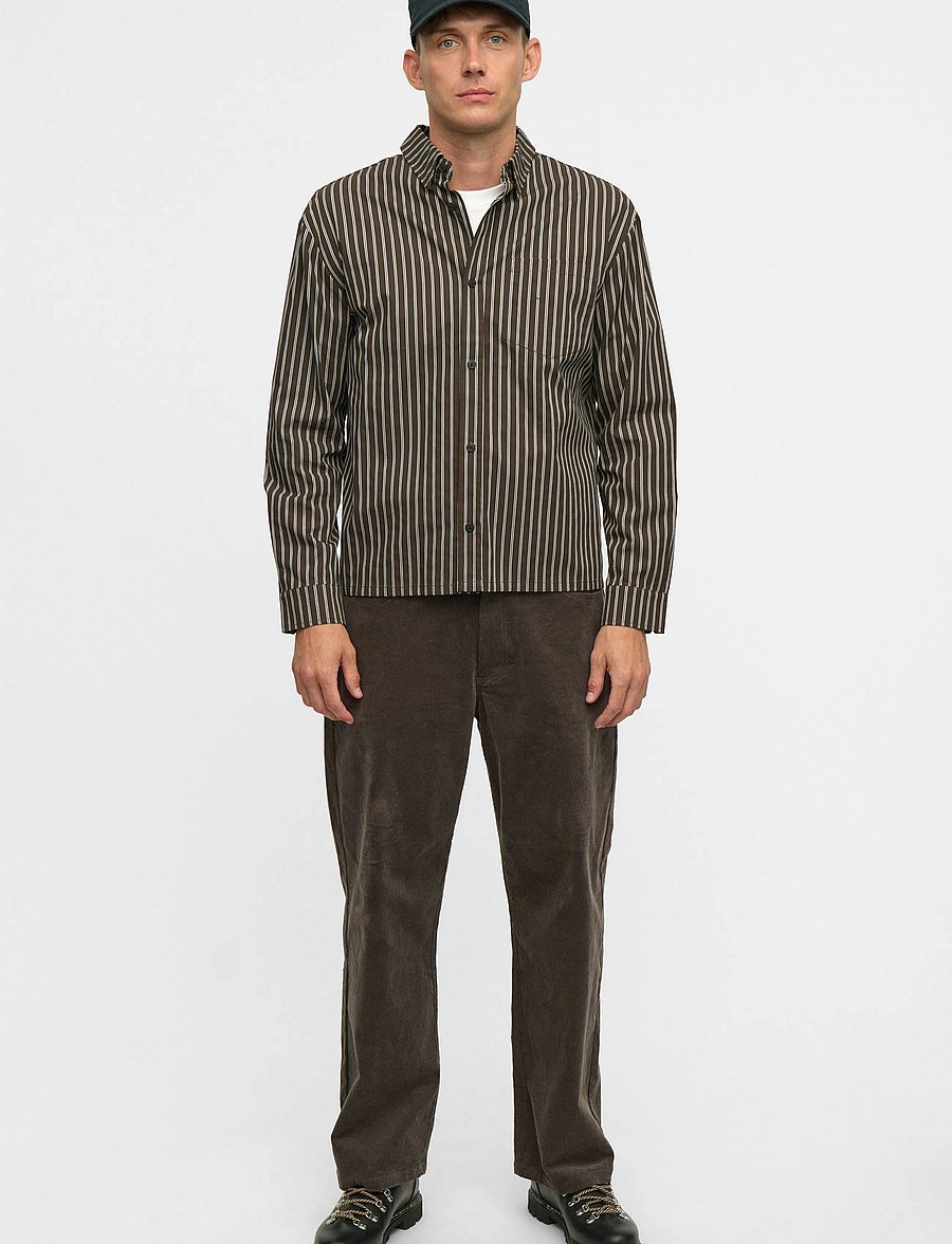 Anerkjendt - AKOTTO STRIPE LS SHIRT - striped shirts - delicioso - 4