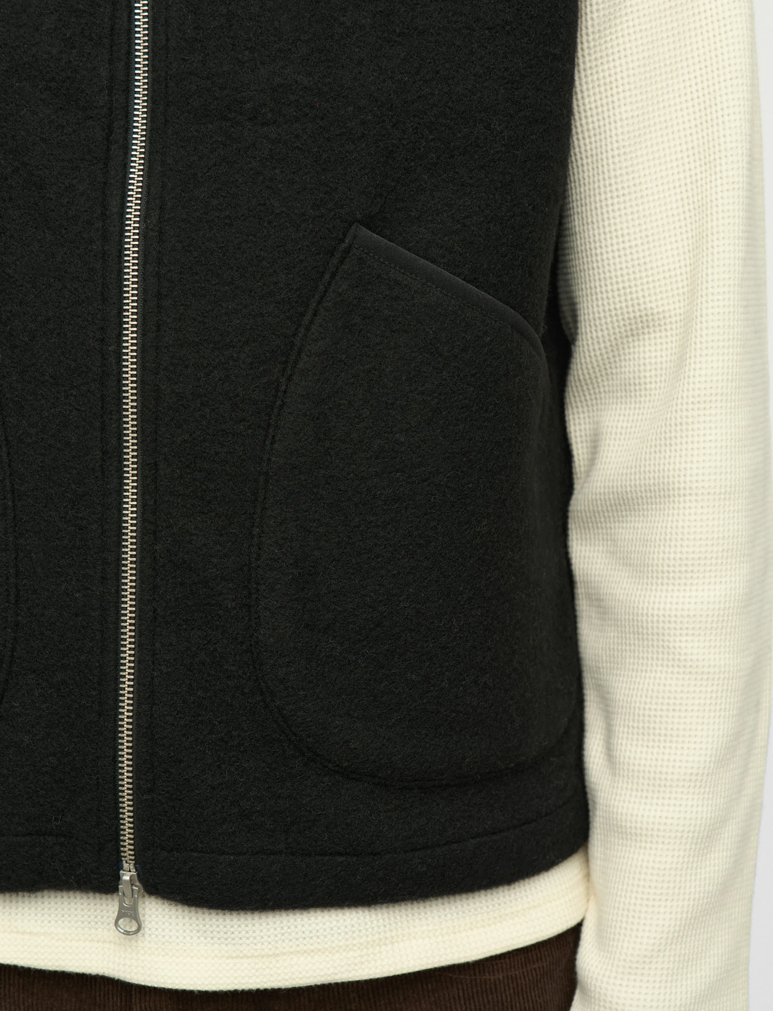 Anerkjendt Akrobin Boiled Wool Gilet västar herr – bild 3