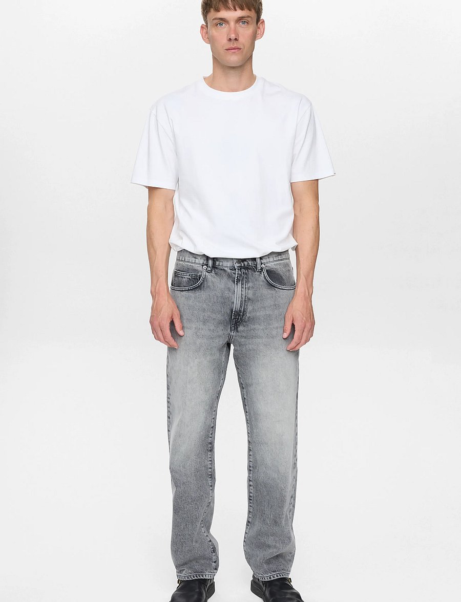 Anerkjendt - AKJONAS JEANS - slim fit jeans - washed grey - 0