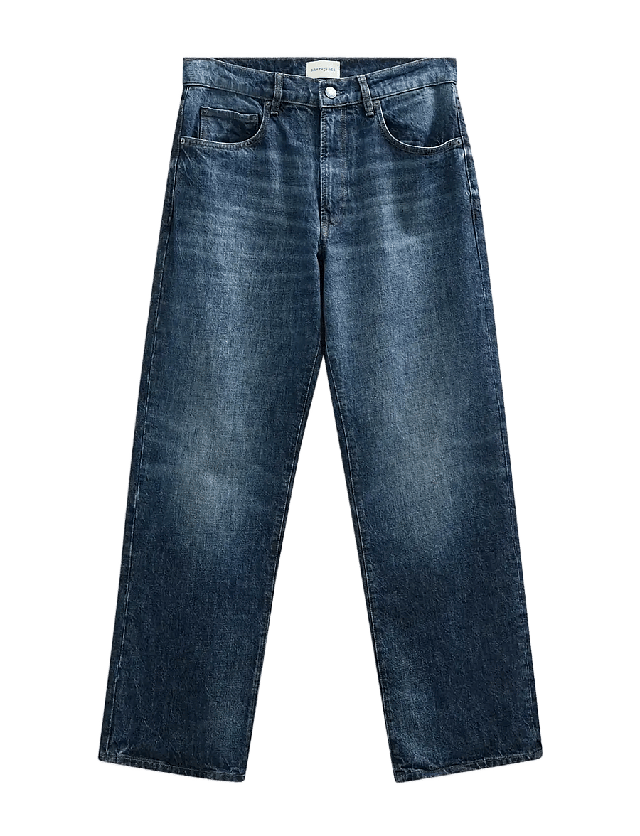 Anerkjendt - AKJONAS JEANS - 8016 DARK BLUE SKY - weite jeans - dark blue sky - 0