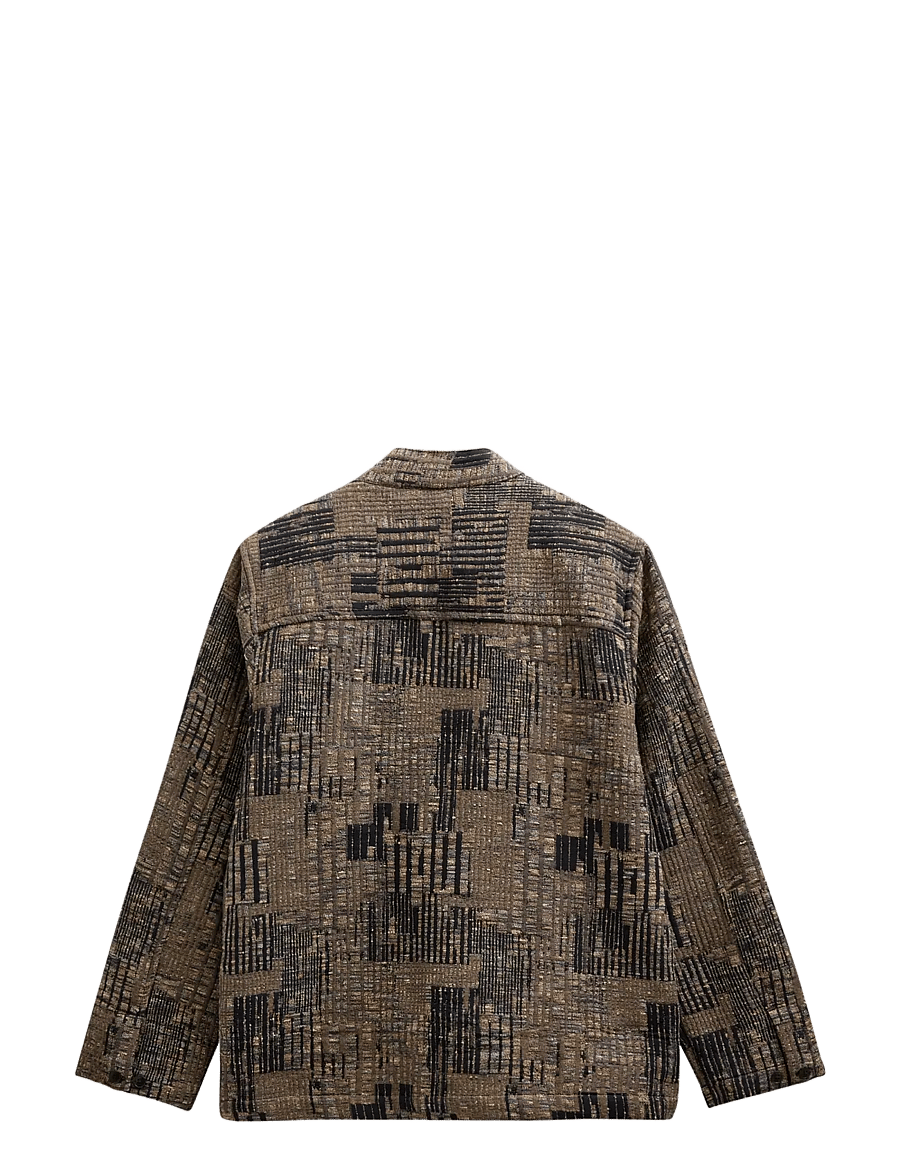 Anerkjendt - AKJESPER JACQ KIMONO - sügisjoped - caviar - 0