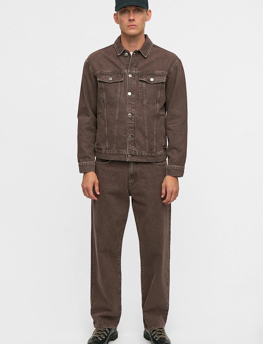 Anerkjendt - AKKARSTEN DYED DENIM JACKET - ungefütterte denimjacken - delicioso - 4