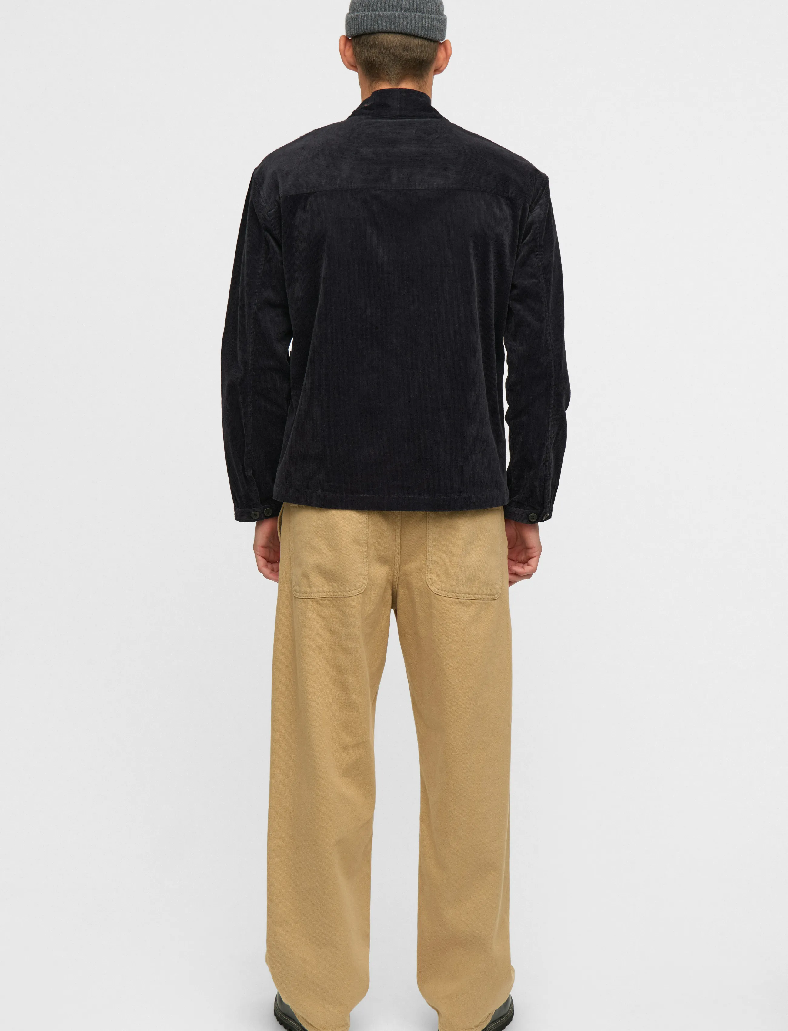 Anerkjendt AKOTTO CORD OVERSHIRT - Üleriided - SKY CAPTAIN / navy