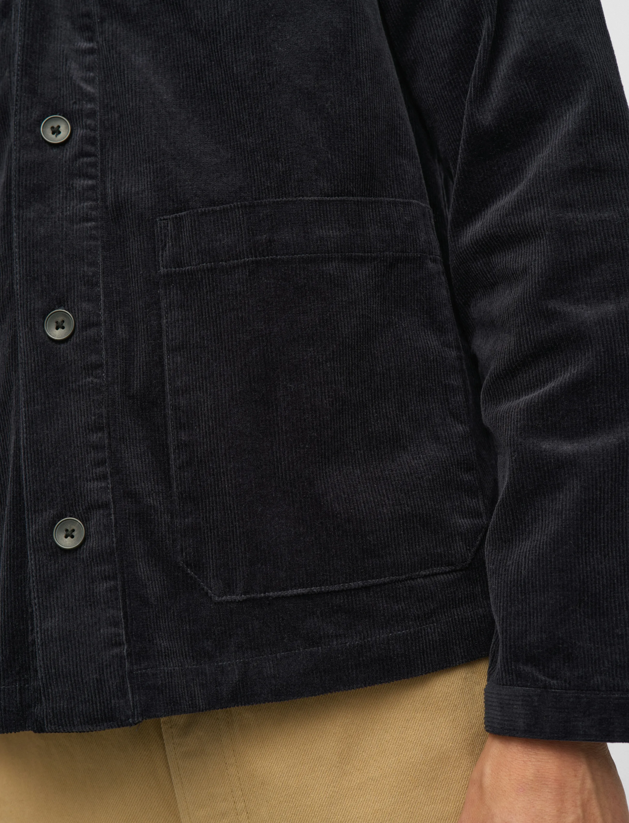 Anerkjendt - AKOTTO CORD OVERSHIRT - sügisjoped - sky captain - 3