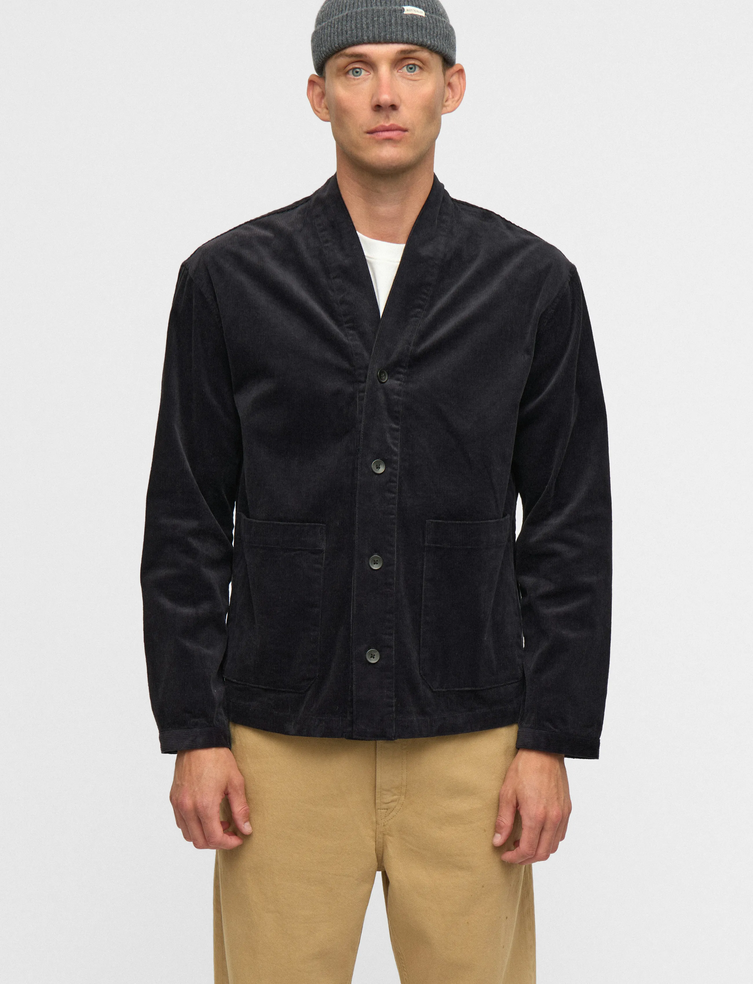Anerkjendt - AKOTTO CORD OVERSHIRT - sügisjoped - sky captain - 5