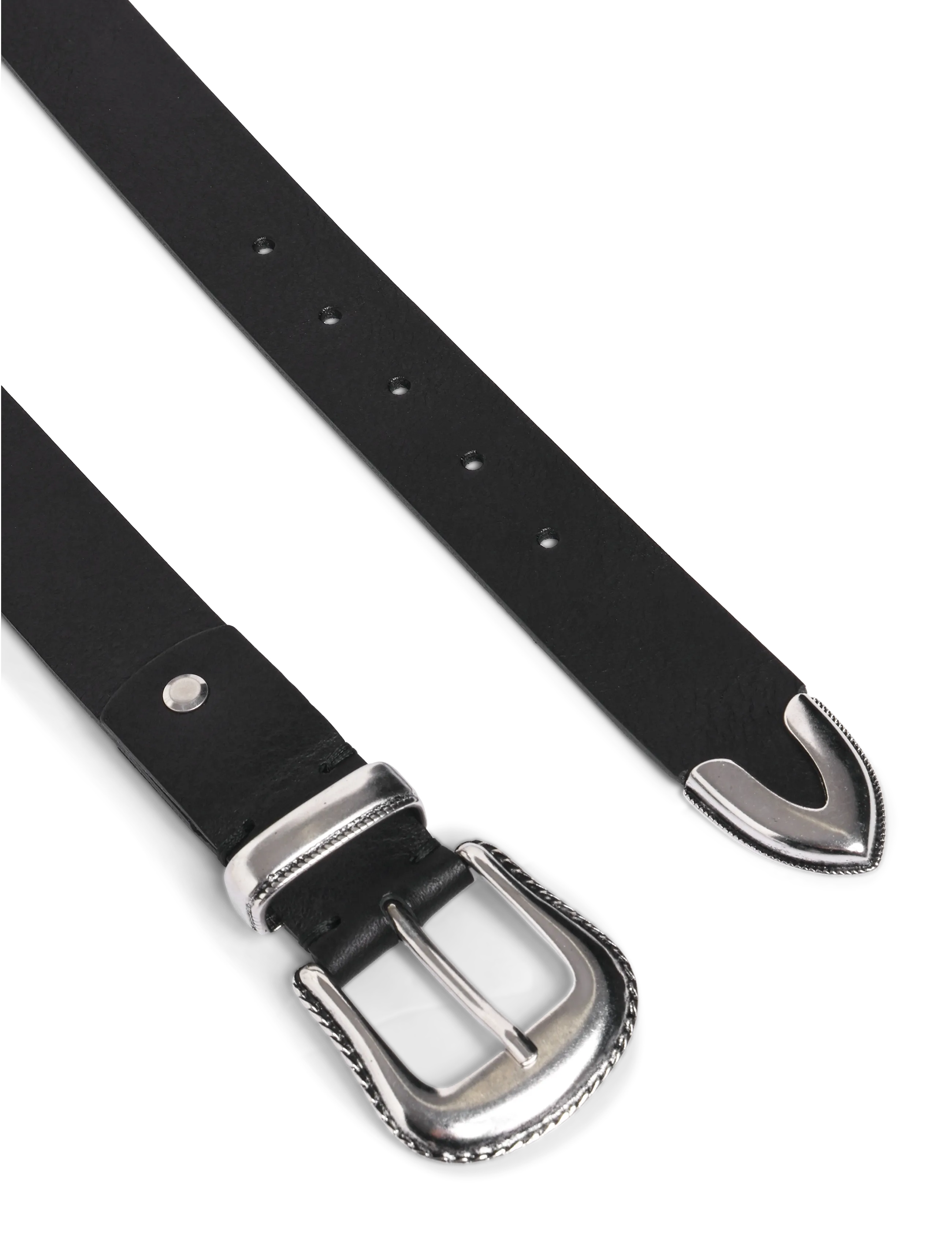 Anerkjendt - AKLEATHER BELT - classic belts - caviar - 1