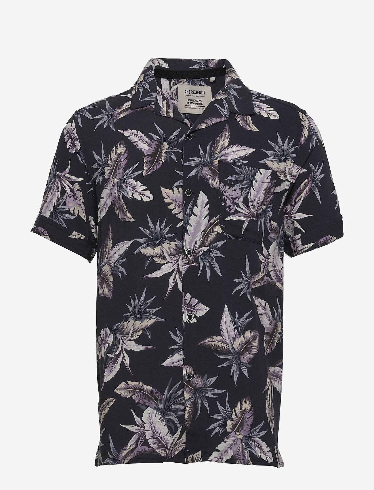 Anerkjendt - AKLEO SHIRT - caviar - 0