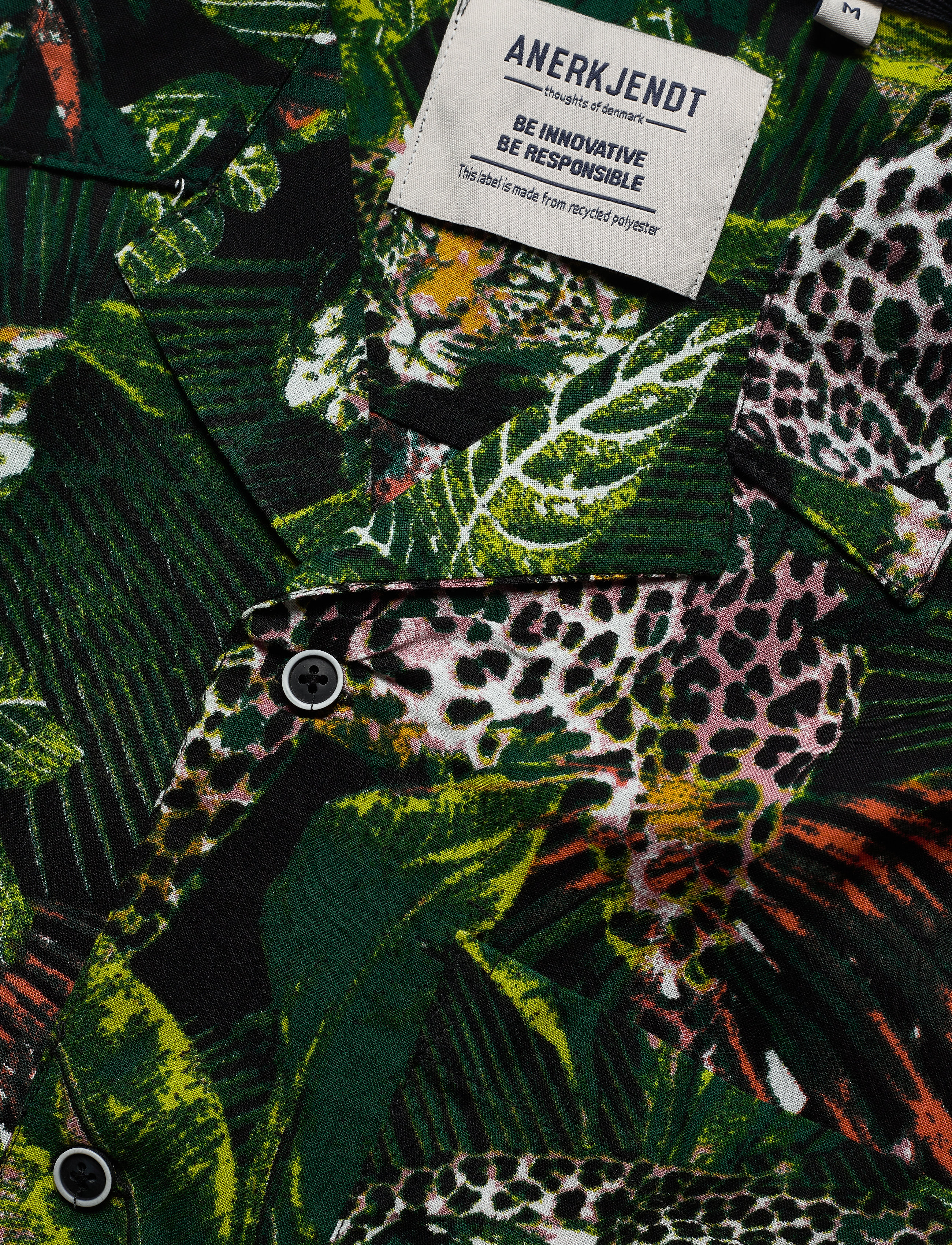 Anerkjendt - AKLEO SHIRT - caviar - 3