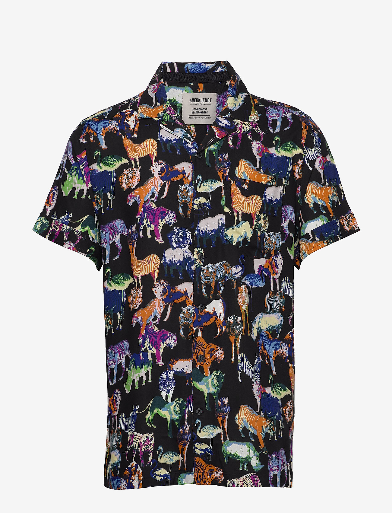 Anerkjendt - AKLEO SHIRT - caviar - 0
