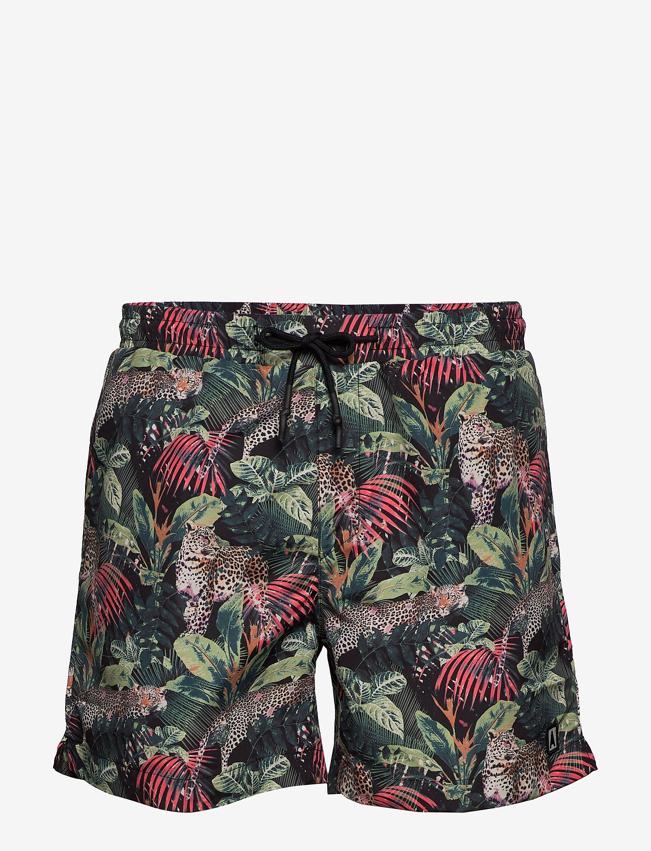 Anerkjendt - AKSHARK SWIMSHORTS - caviar - 0