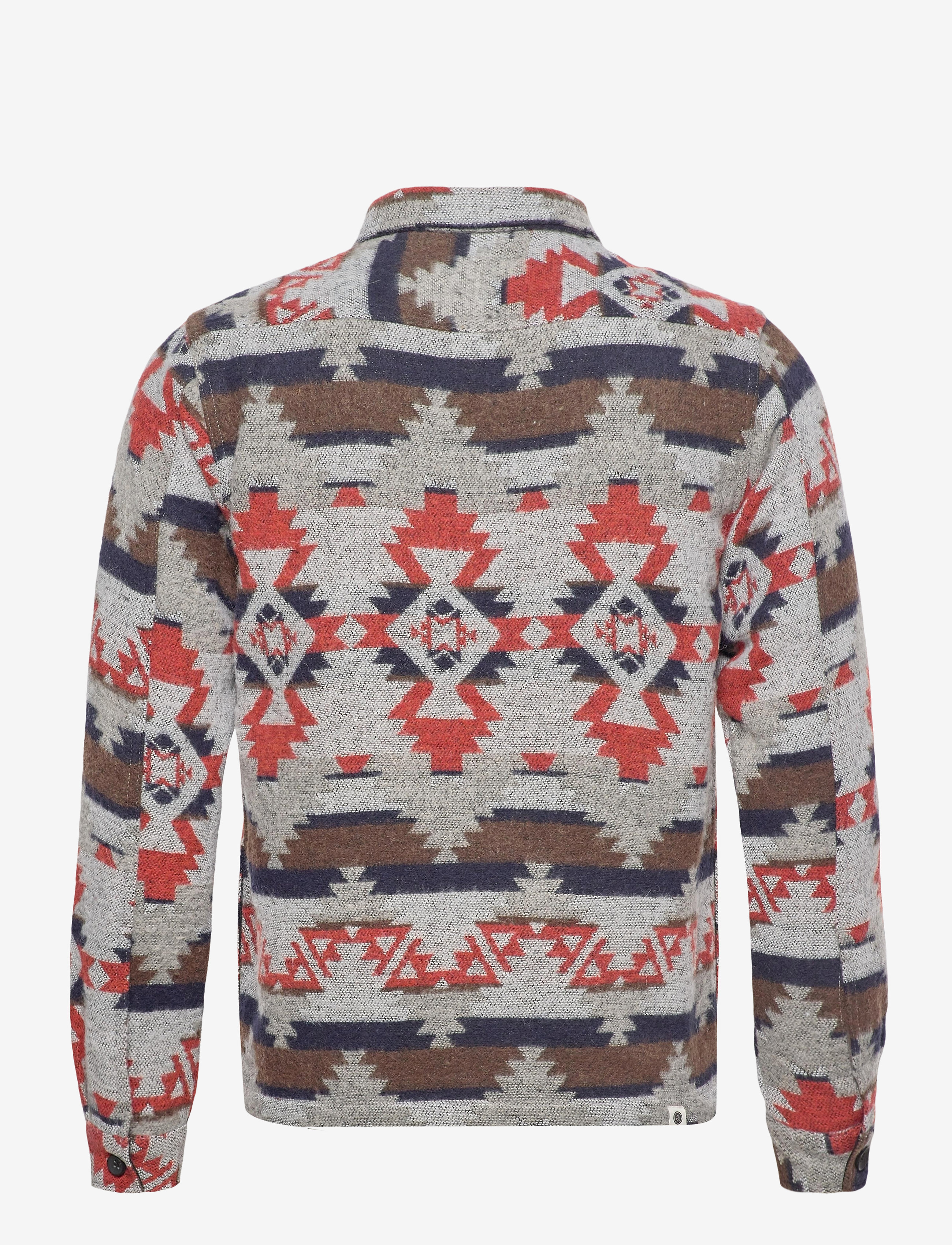Anerkjendt - AKOSCAR OVERSHIRT - m granit g. - 1