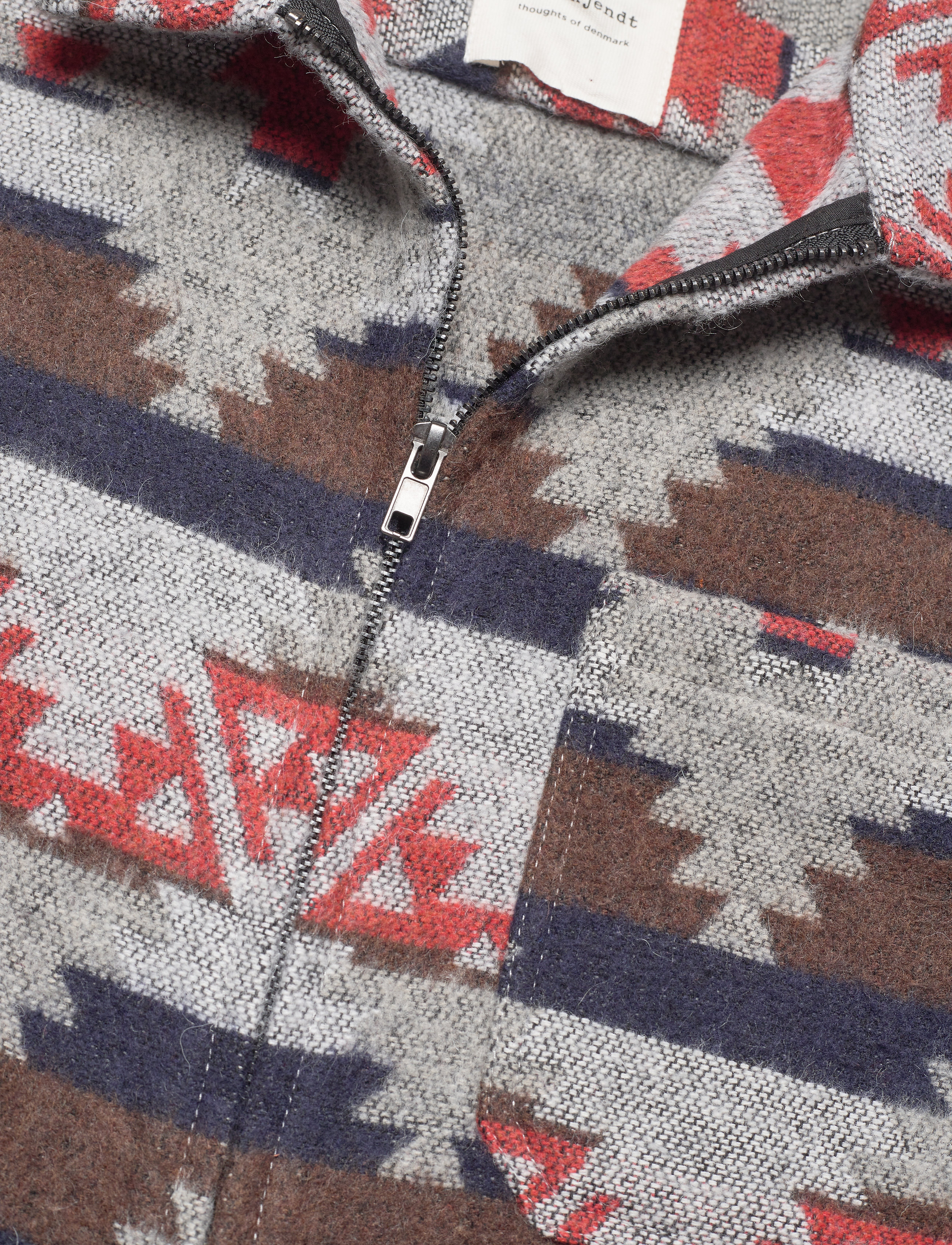 Anerkjendt - AKOSCAR OVERSHIRT - m granit g. - 2