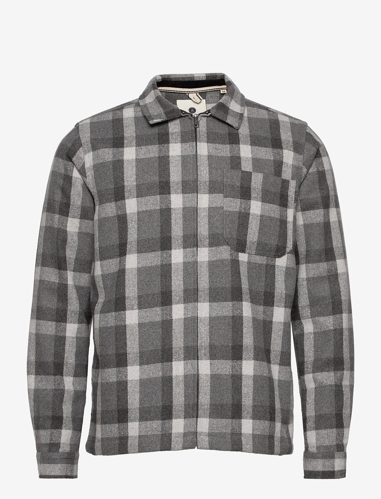Anerkjendt - AKOSCAR OVERSHIRT - m granit g. - 0
